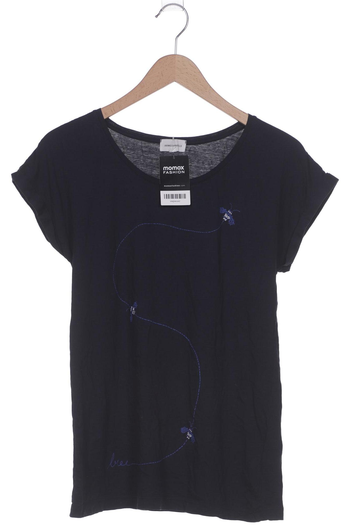 

Armedangels Damen T-Shirt, marineblau, Gr. 38