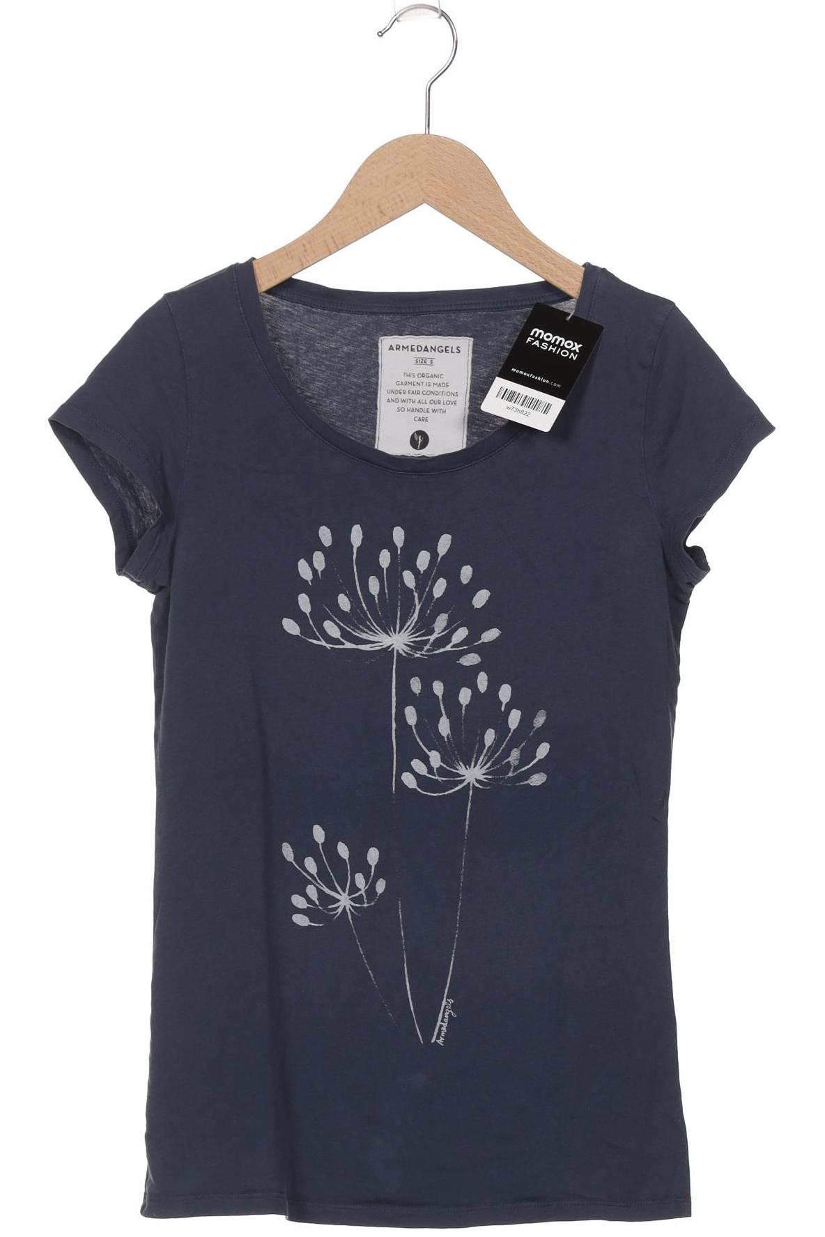 

Armedangels Damen T-Shirt, marineblau, Gr. 36