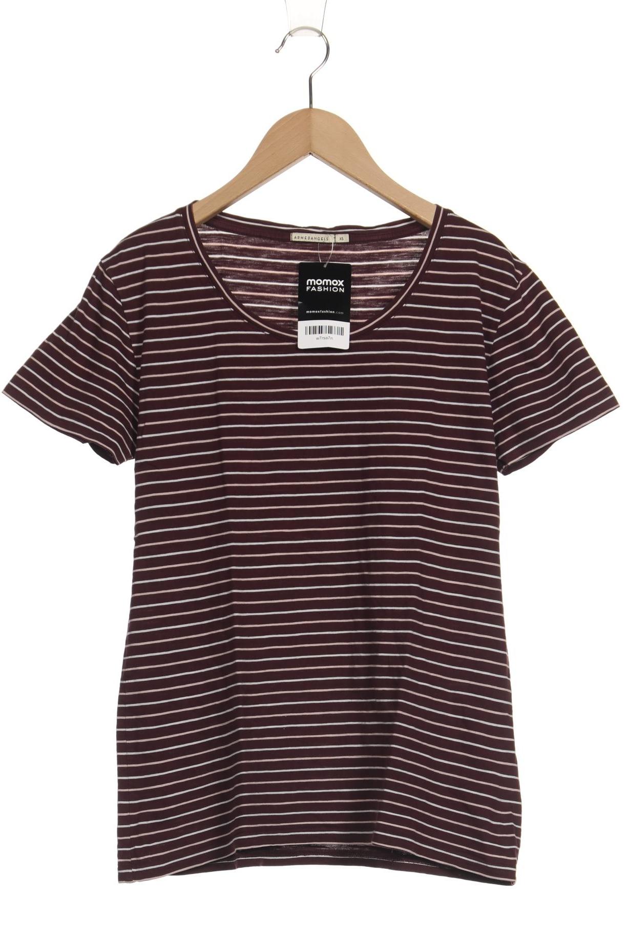 

Armedangels Damen T-Shirt, bordeaux, Gr. 34