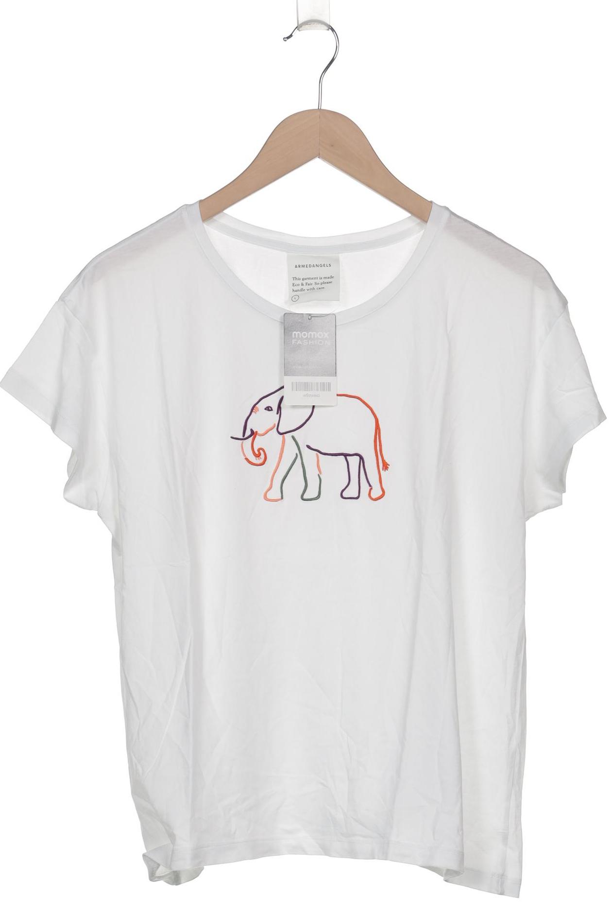 

Armedangels Damen T-Shirt, weiß, Gr. 42