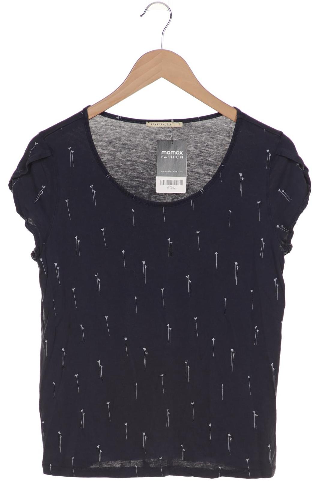 

Armedangels Damen T-Shirt, marineblau, Gr. 36