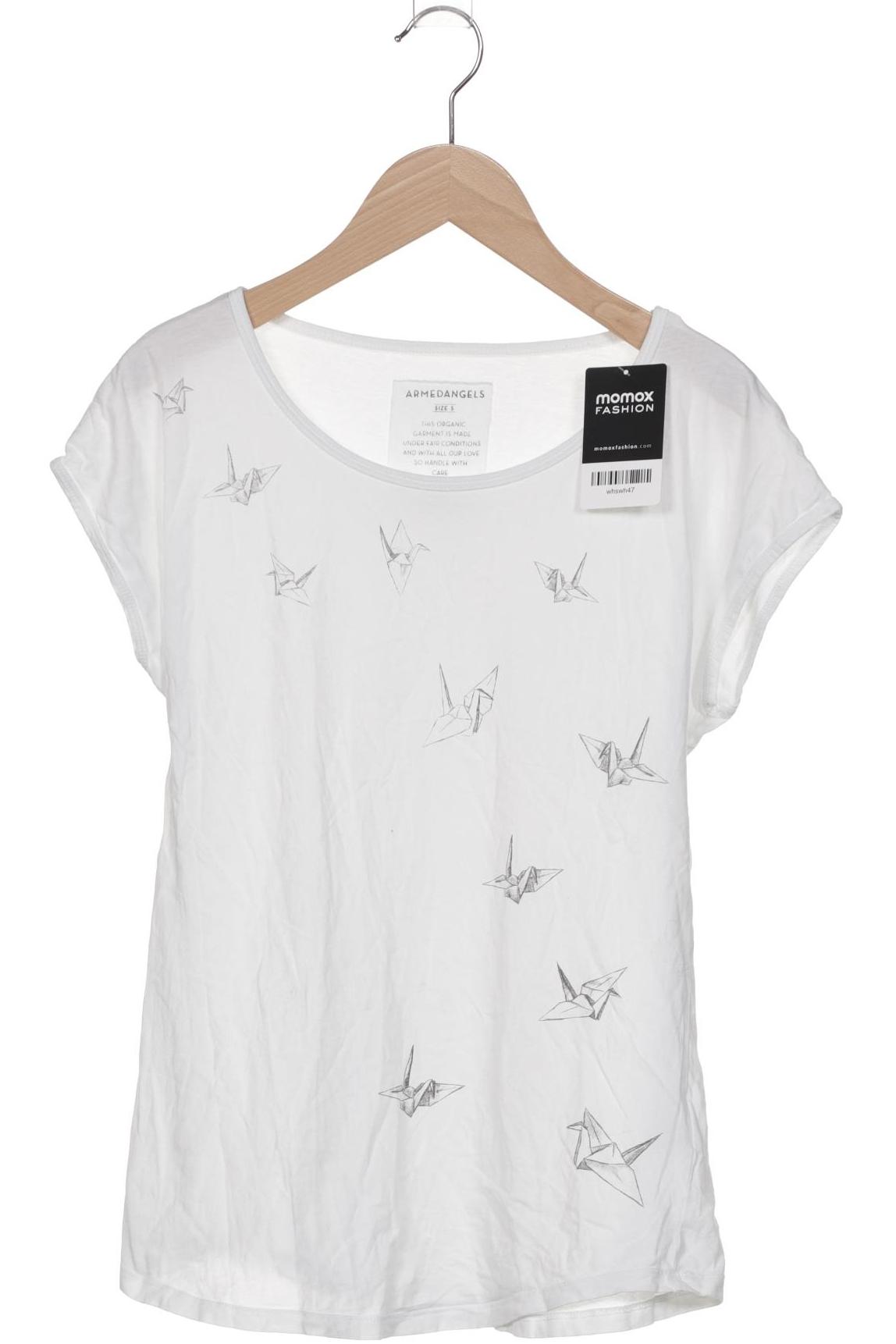 

Armedangels Damen T-Shirt, weiß, Gr. 36