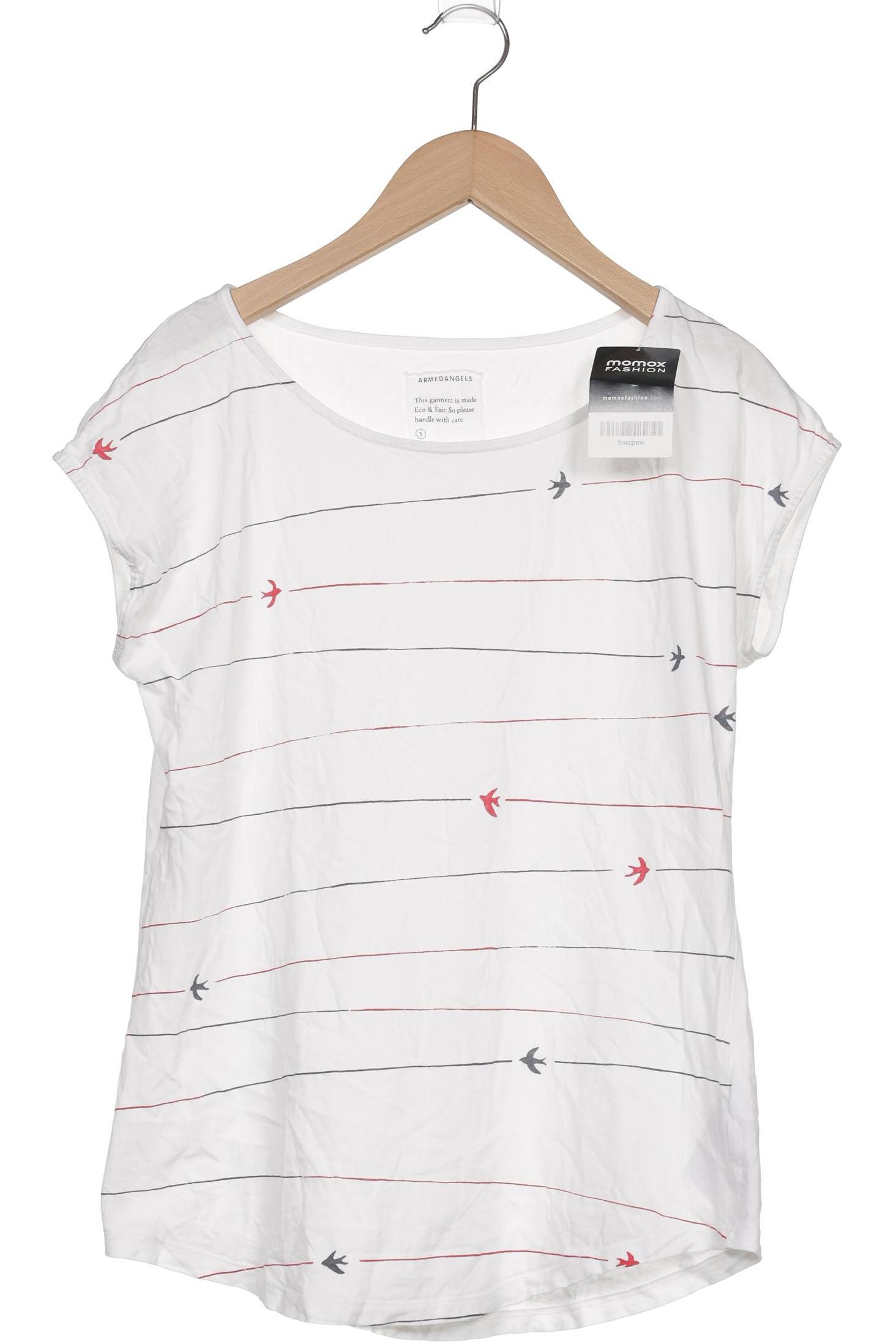 

Armedangels Damen T-Shirt, weiß, Gr. 36