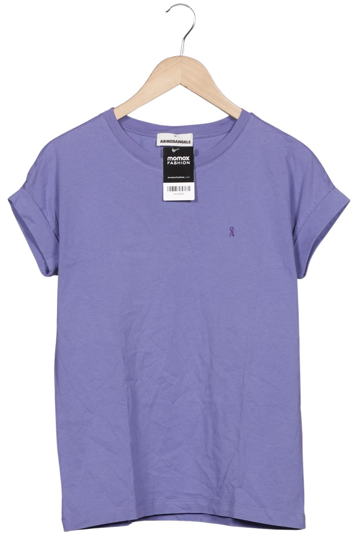 

Armedangels Damen T-Shirt, flieder, Gr. 34