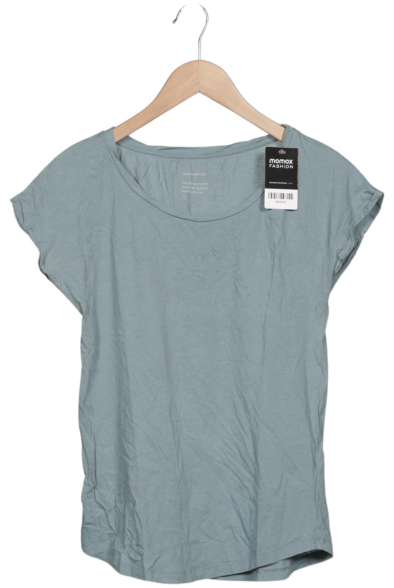 

Armedangels Damen T-Shirt, hellblau, Gr. 36