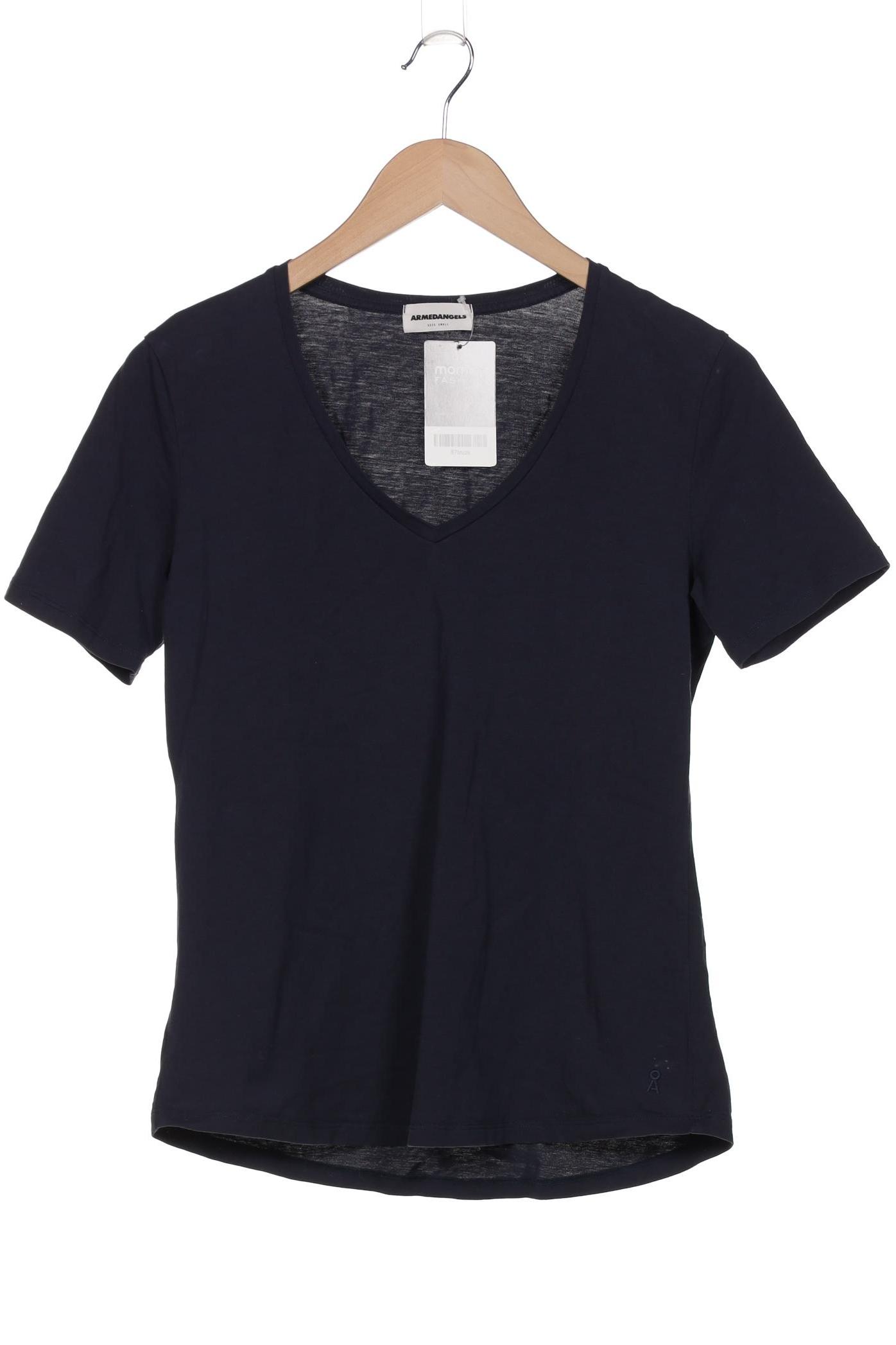 

Armedangels Damen T-Shirt, marineblau, Gr. 36