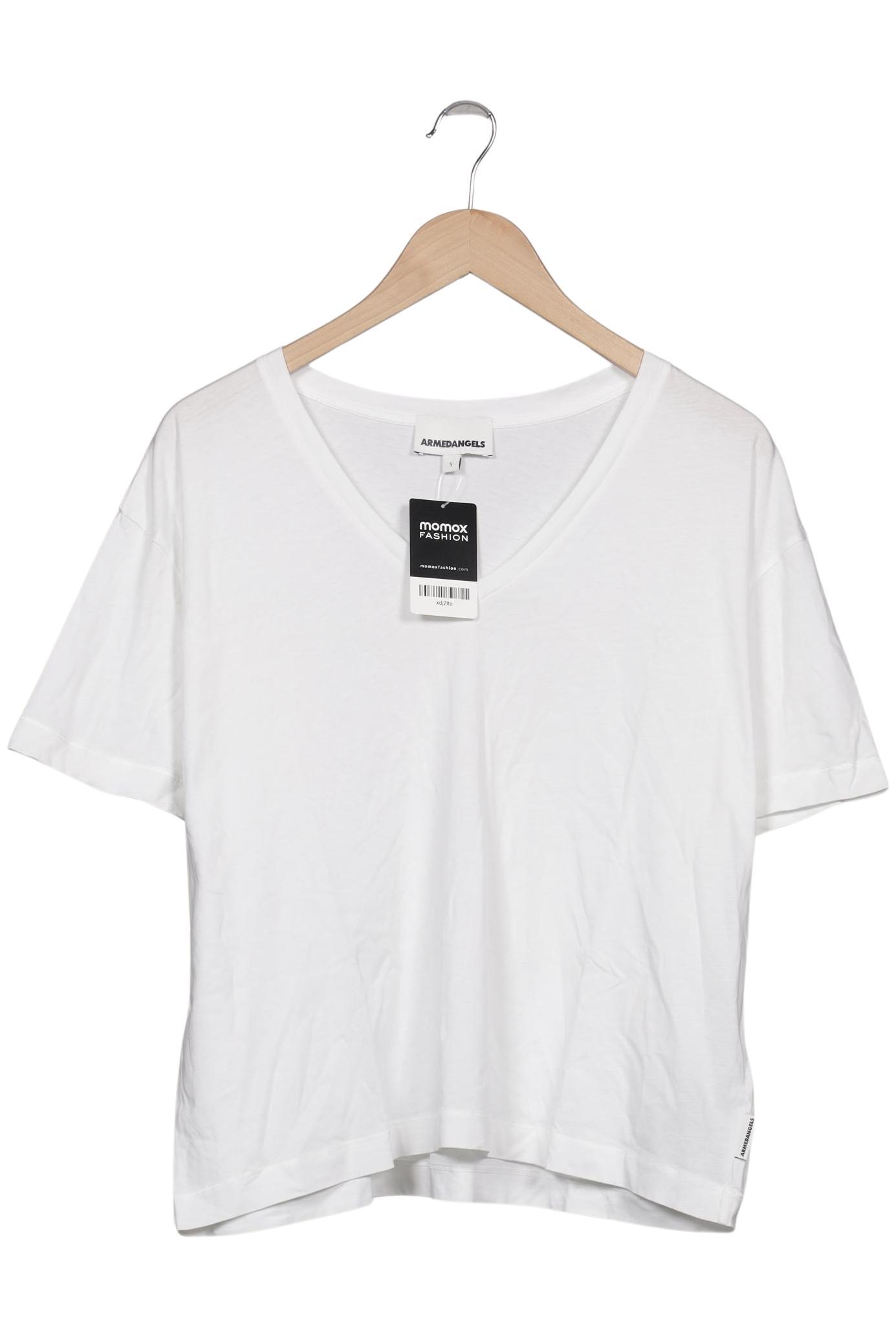 

Armedangels Damen T-Shirt, weiß, Gr. 36