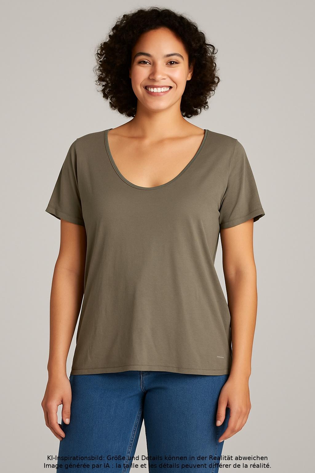 

Armedangels Damen T-Shirt, grau, Gr. 44