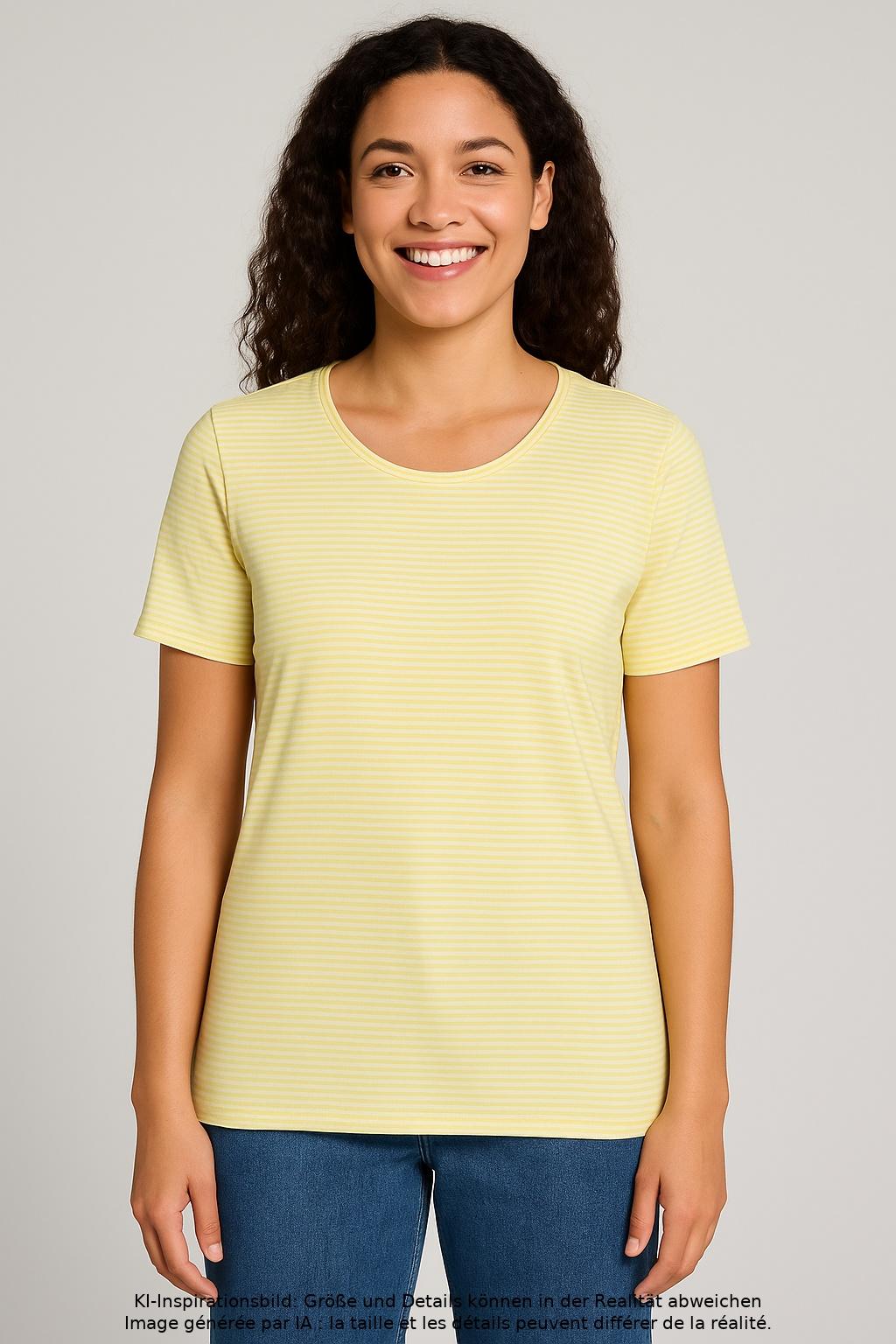 

Armedangels Damen T-Shirt, gelb, Gr. 42