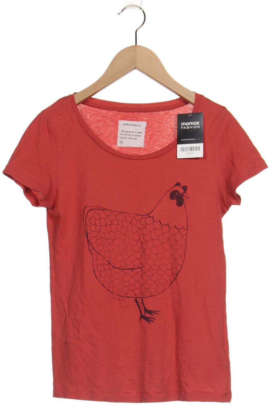 

Armedangels Damen T-Shirt, rot, Gr. 34