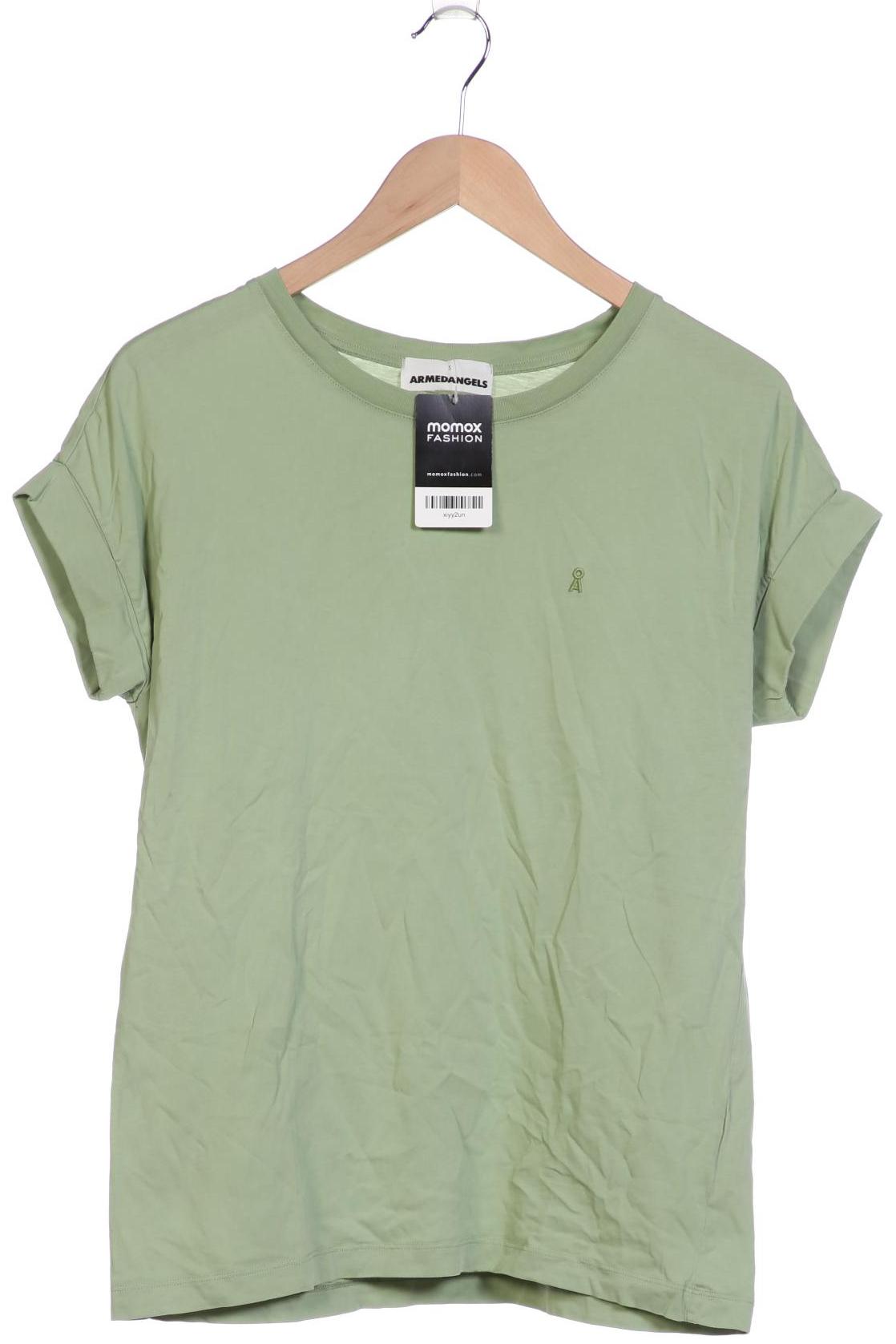 

Armedangels Damen T-Shirt, hellgrün, Gr. 36