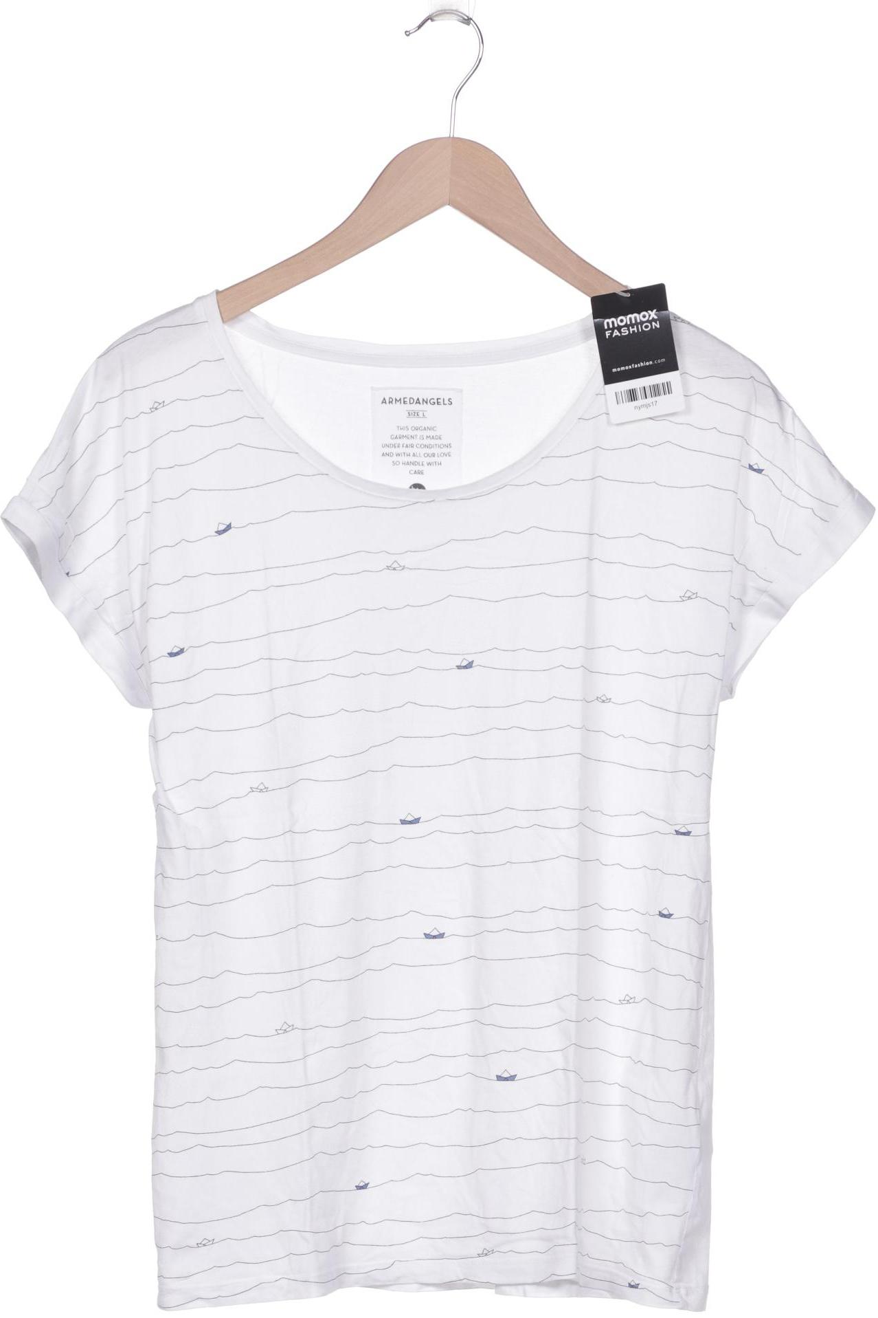 

Armedangels Damen T-Shirt, weiß, Gr. 42