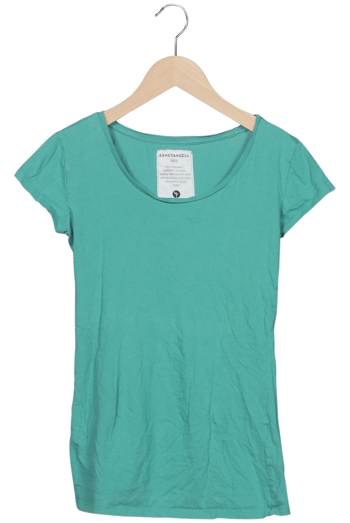 

Armedangels Damen T-Shirt, türkis, Gr. 36