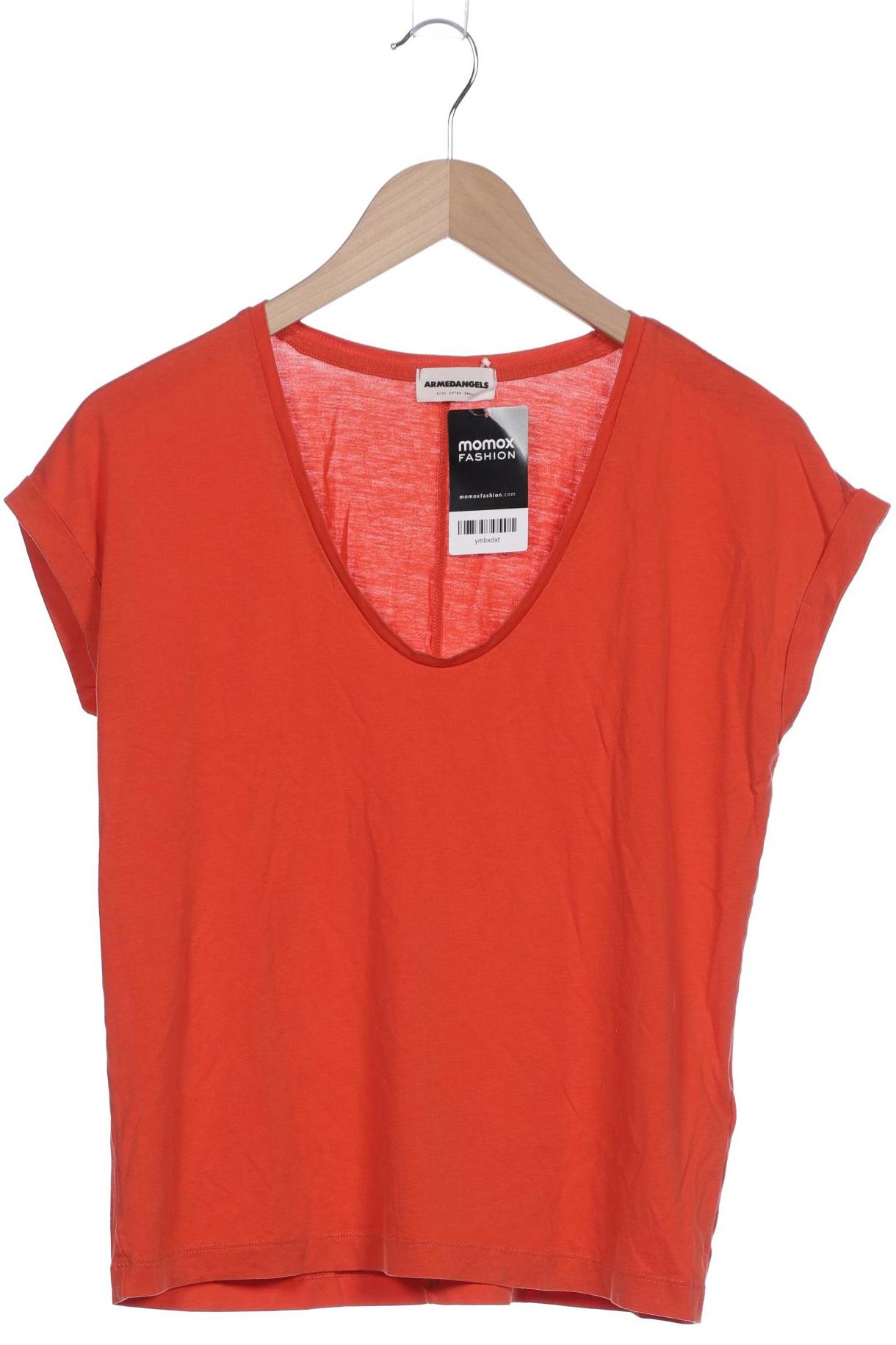 

Armedangels Damen T-Shirt, orange, Gr. 34