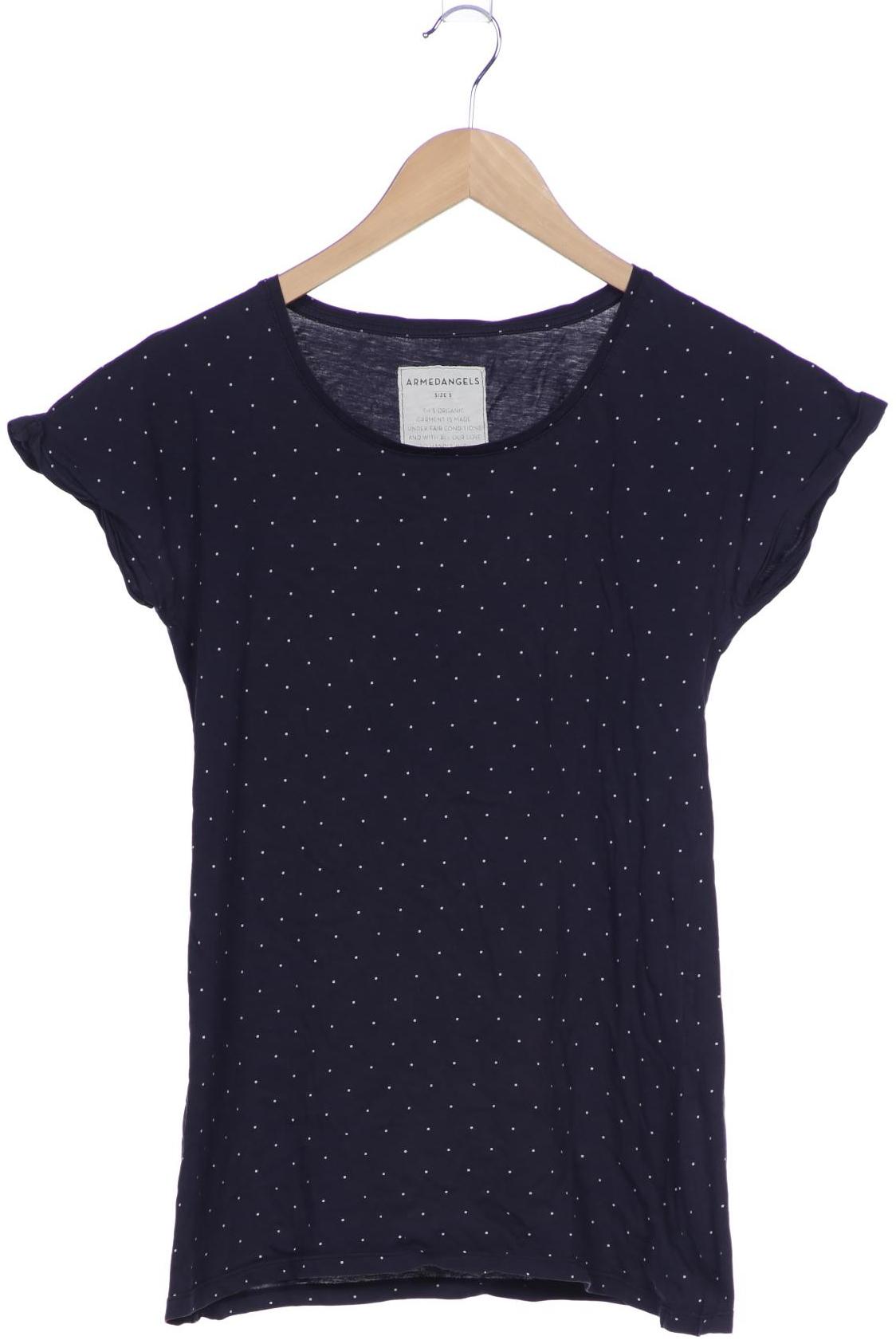 

Armedangels Damen T-Shirt, marineblau, Gr. 36