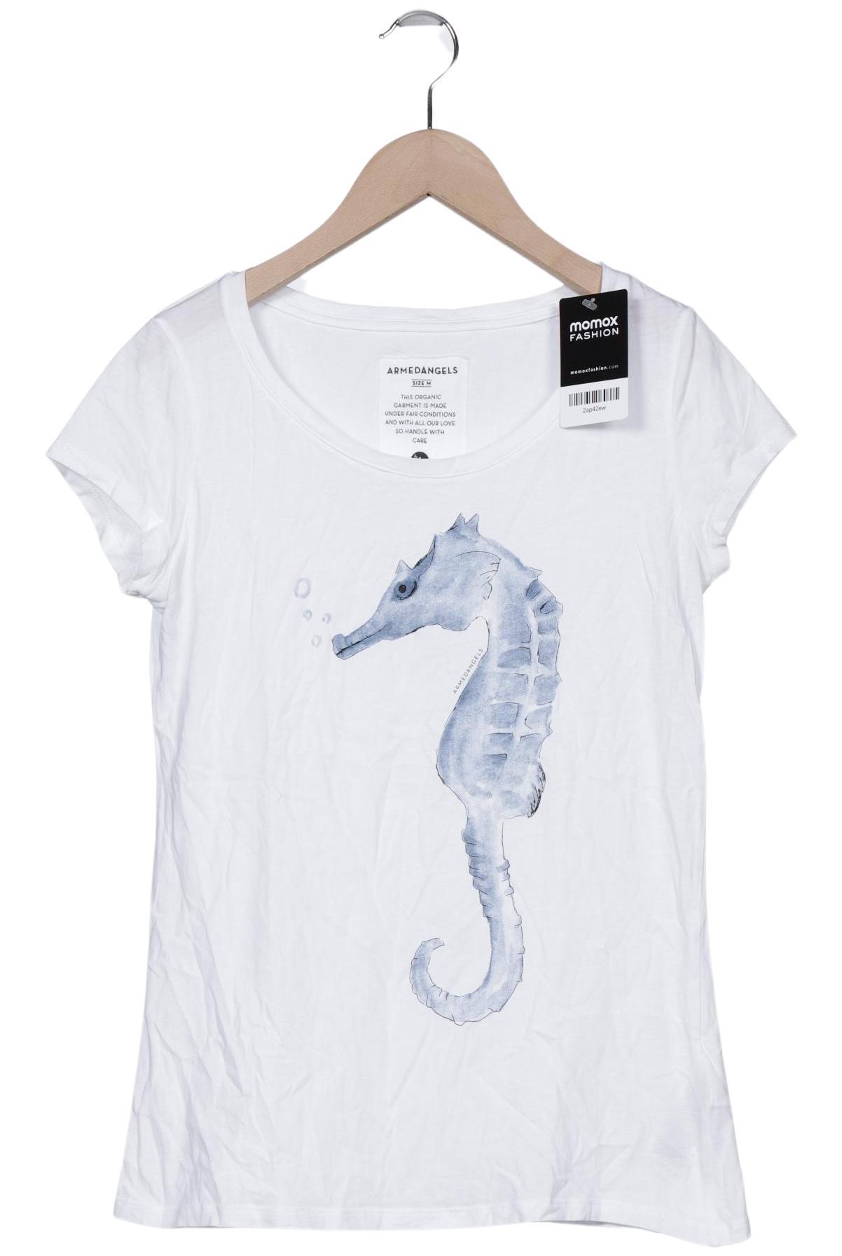 

Armedangels Damen T-Shirt, weiß, Gr. 38
