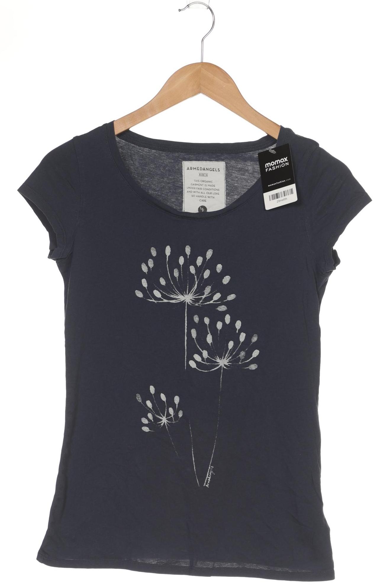 

Armedangels Damen T-Shirt, marineblau, Gr. 38