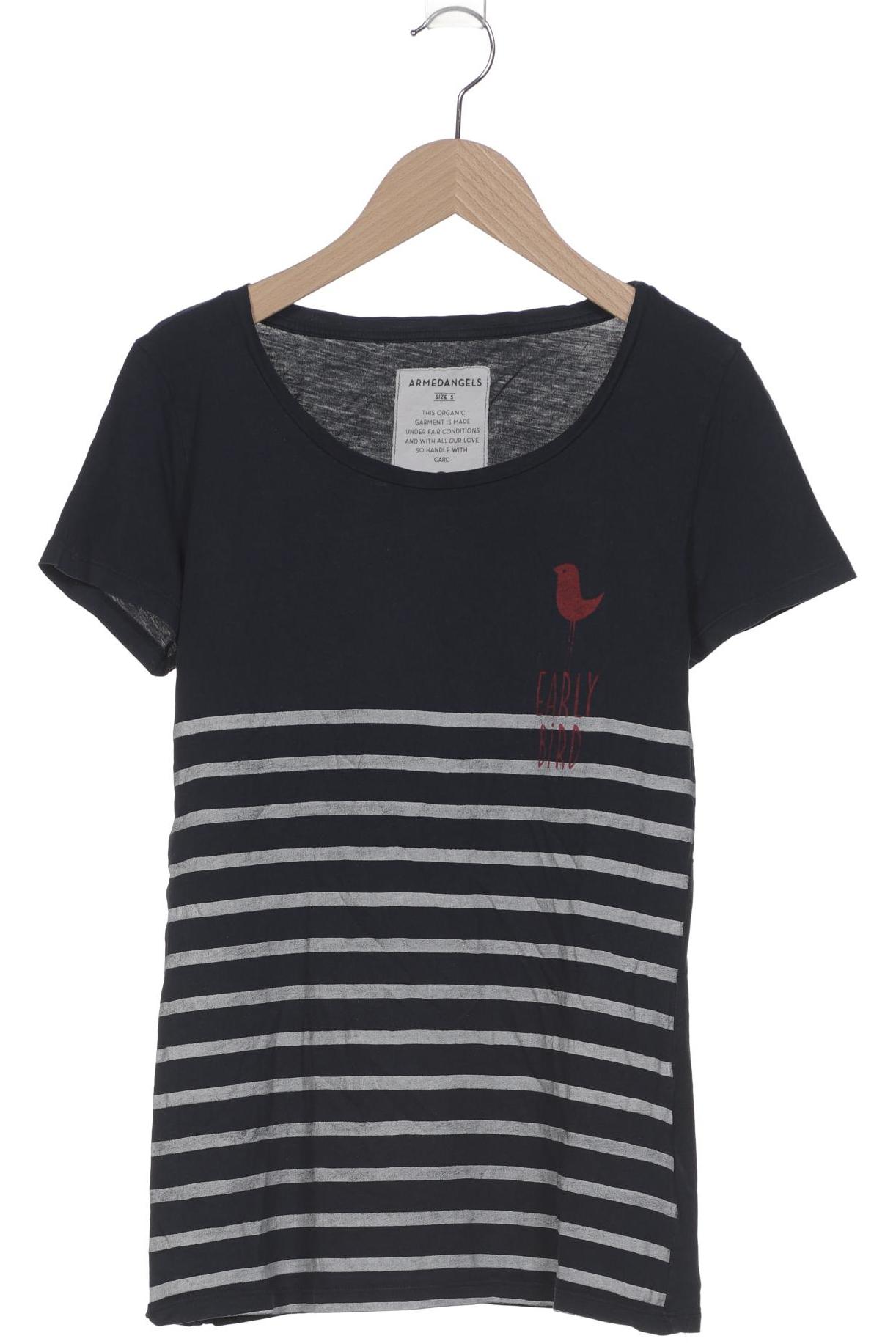 

Armedangels Damen T-Shirt, marineblau, Gr. 36