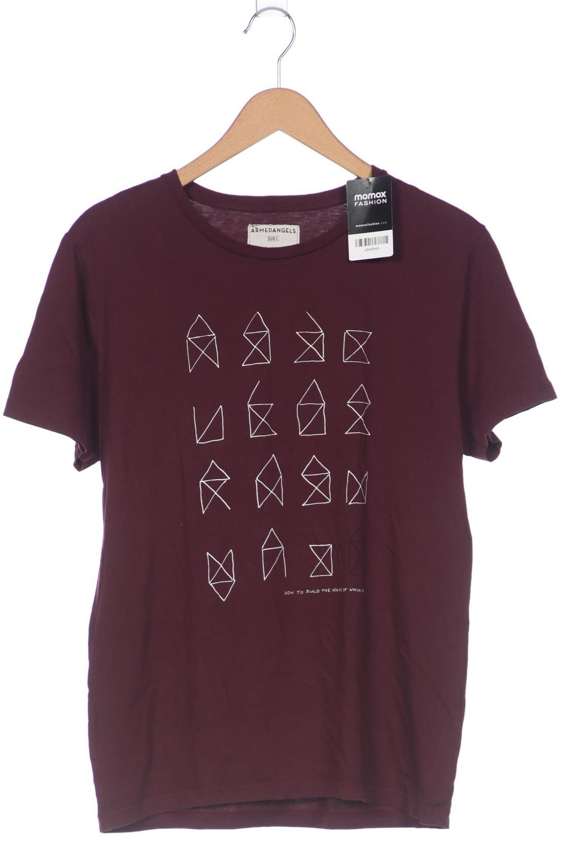 

Armedangels Damen T-Shirt, bordeaux, Gr. 42