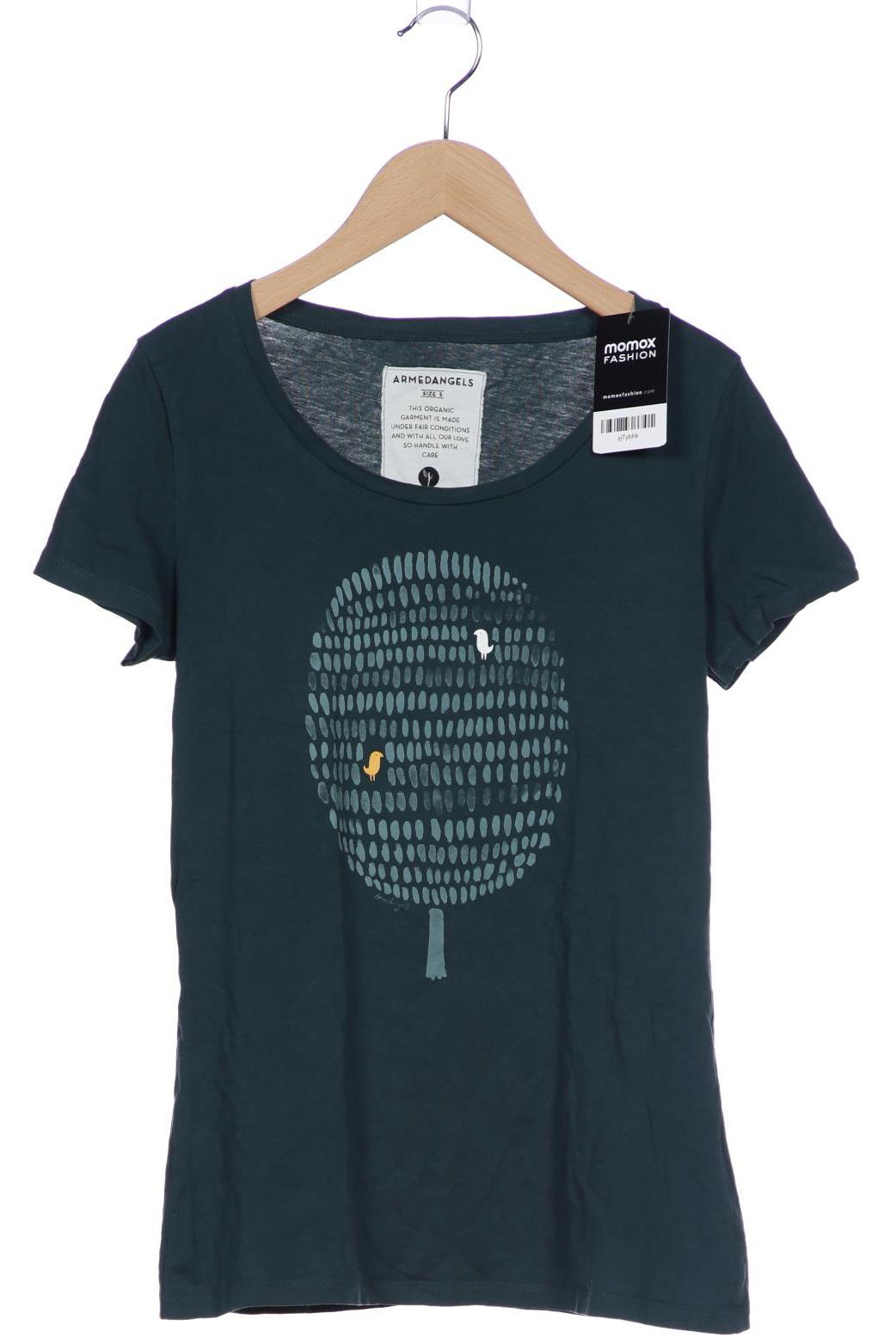 

Armedangels Damen T-Shirt, grün, Gr. 36