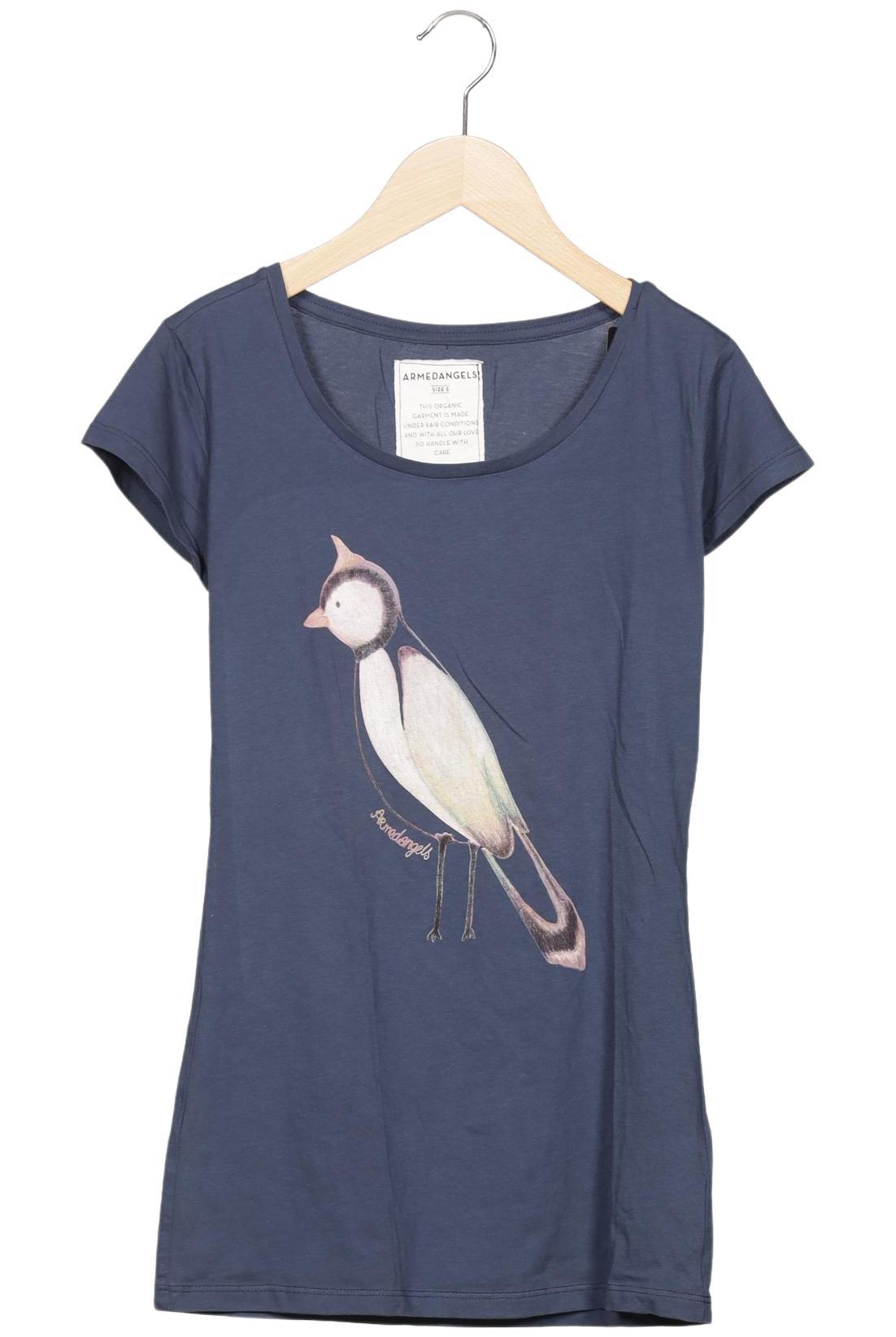 

Armedangels Damen T-Shirt, marineblau, Gr. 36