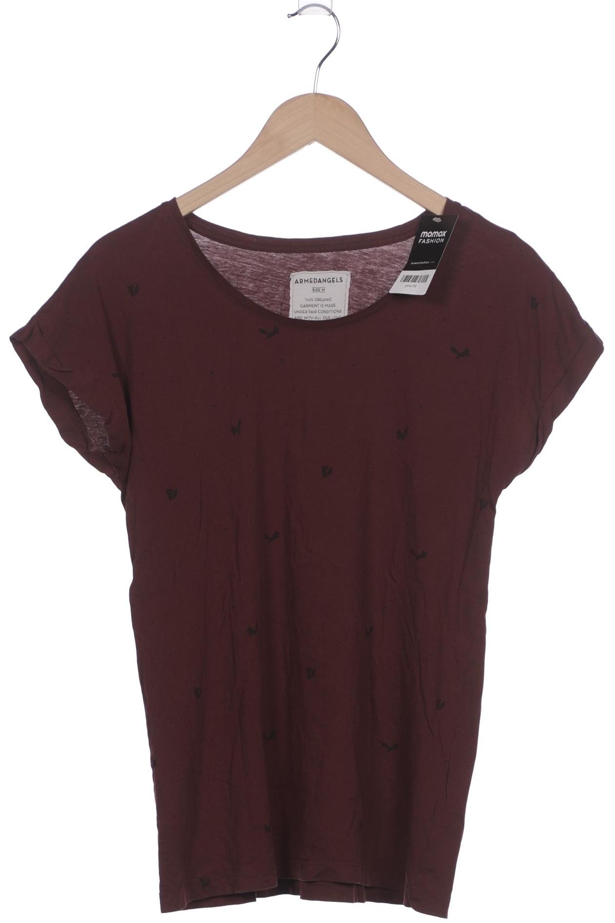 

Armedangels Damen T-Shirt, bordeaux, Gr. 38