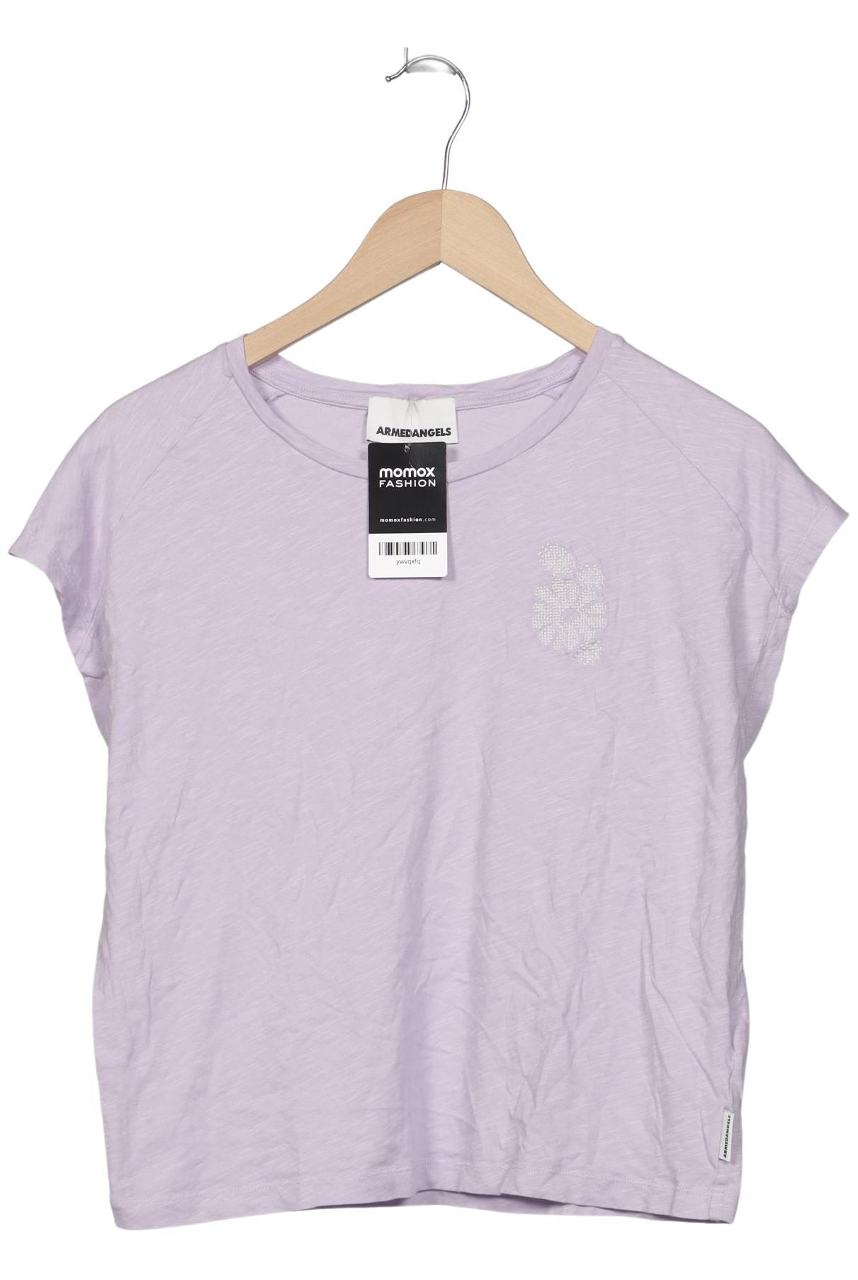 

Armedangels Damen T-Shirt, flieder, Gr. 36