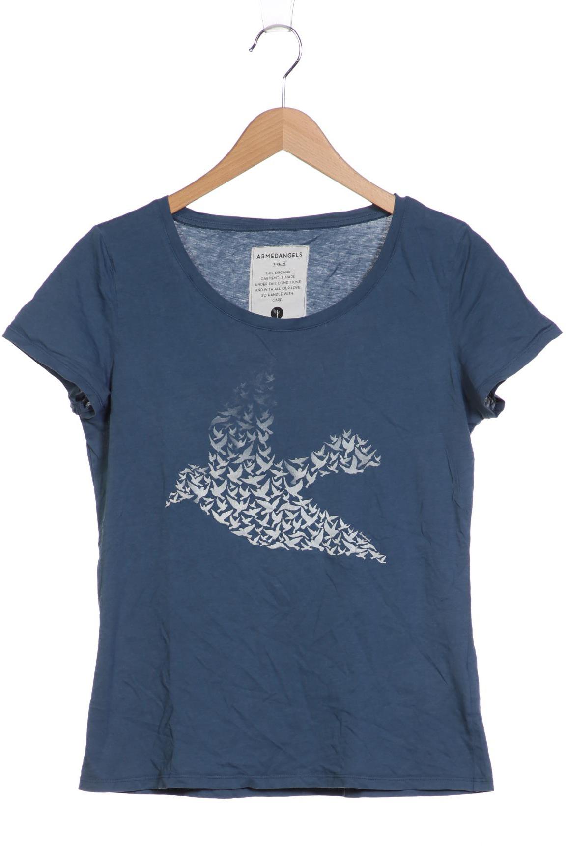 

Armedangels Damen T-Shirt, blau, Gr. 38