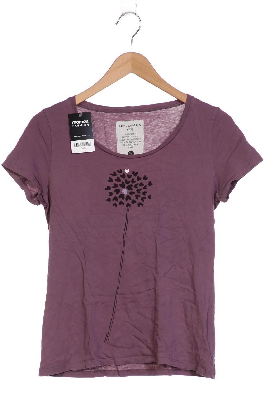 

Armedangels Damen T-Shirt, flieder, Gr. 38