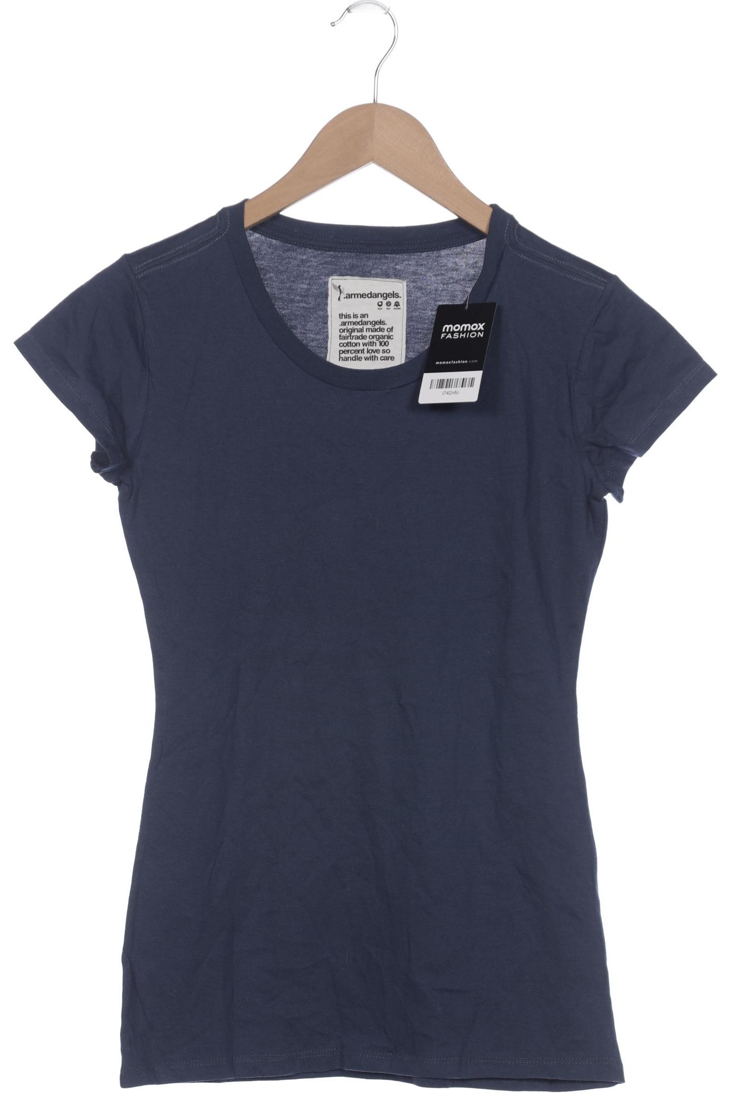

Armedangels Damen T-Shirt, marineblau, Gr. 36