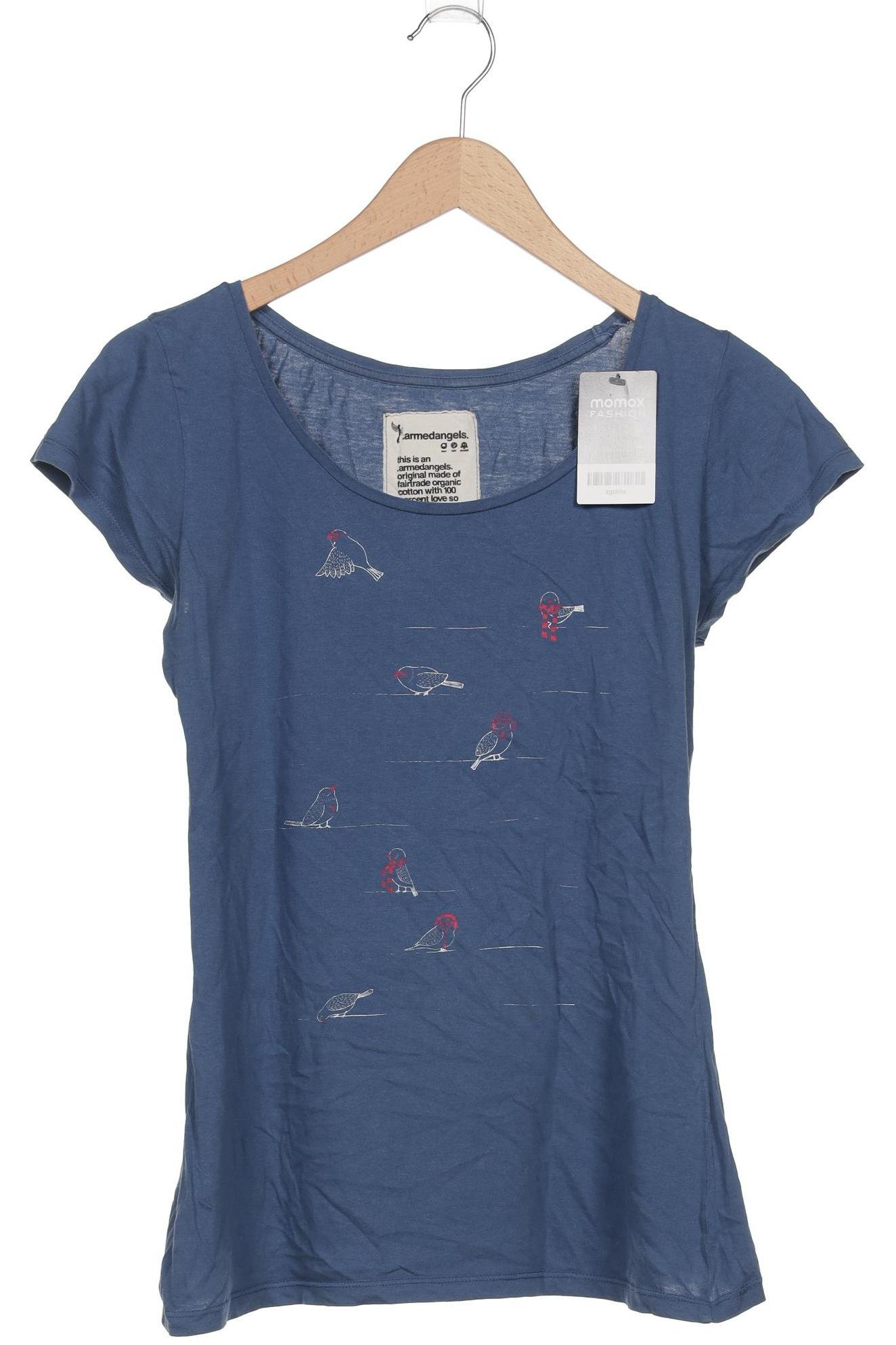 

Armedangels Damen T-Shirt, blau, Gr. 38