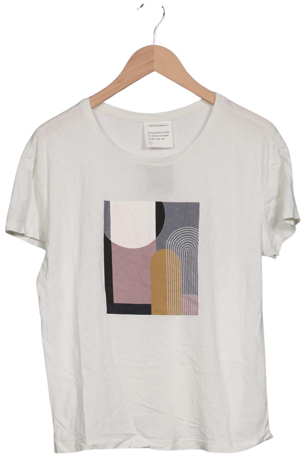 

Armedangels Damen T-Shirt, weiß, Gr. 40