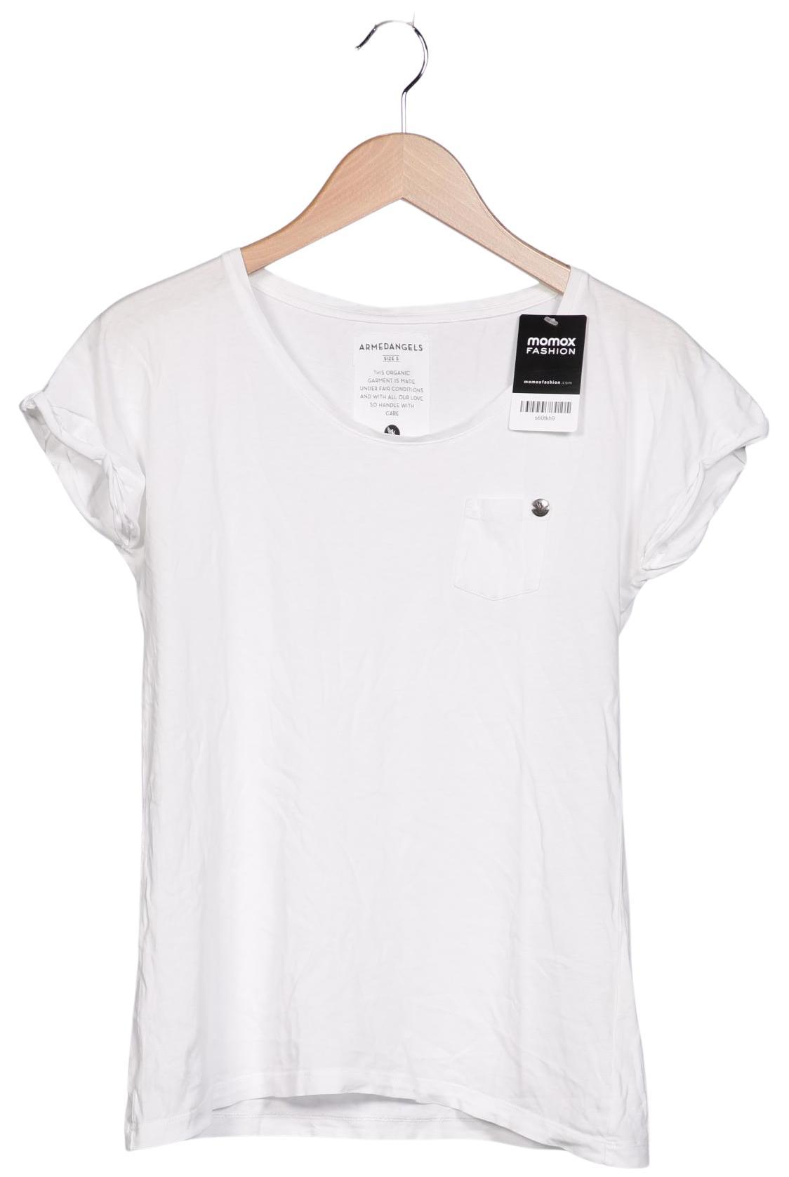 

Armedangels Damen T-Shirt, weiß, Gr. 36
