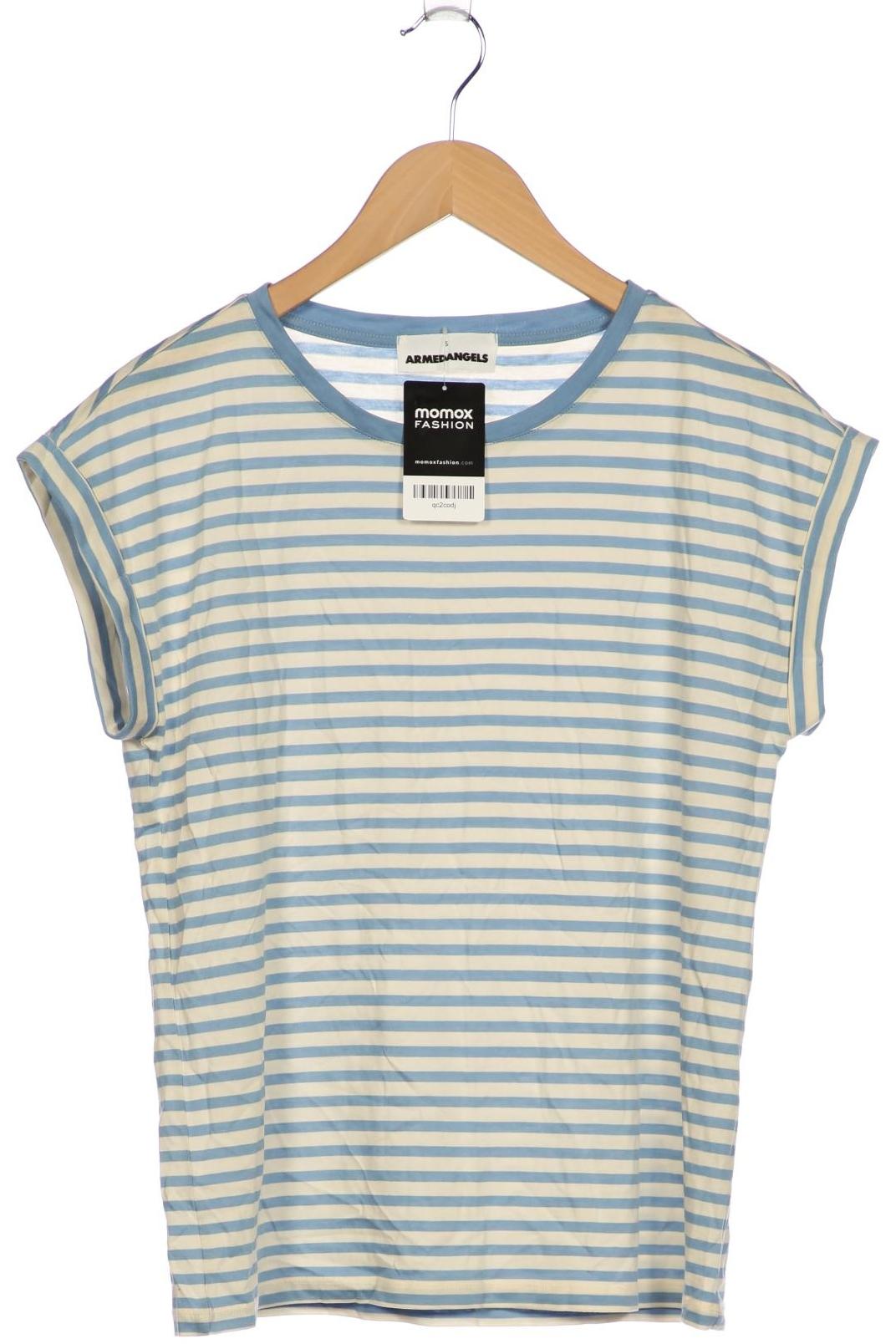 

Armedangels Damen T-Shirt, blau, Gr. 36