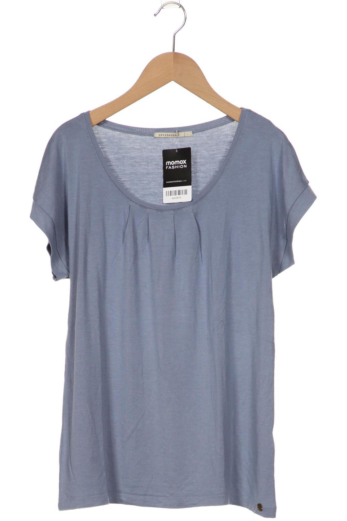 

Armedangels Damen T-Shirt, hellblau, Gr. 42