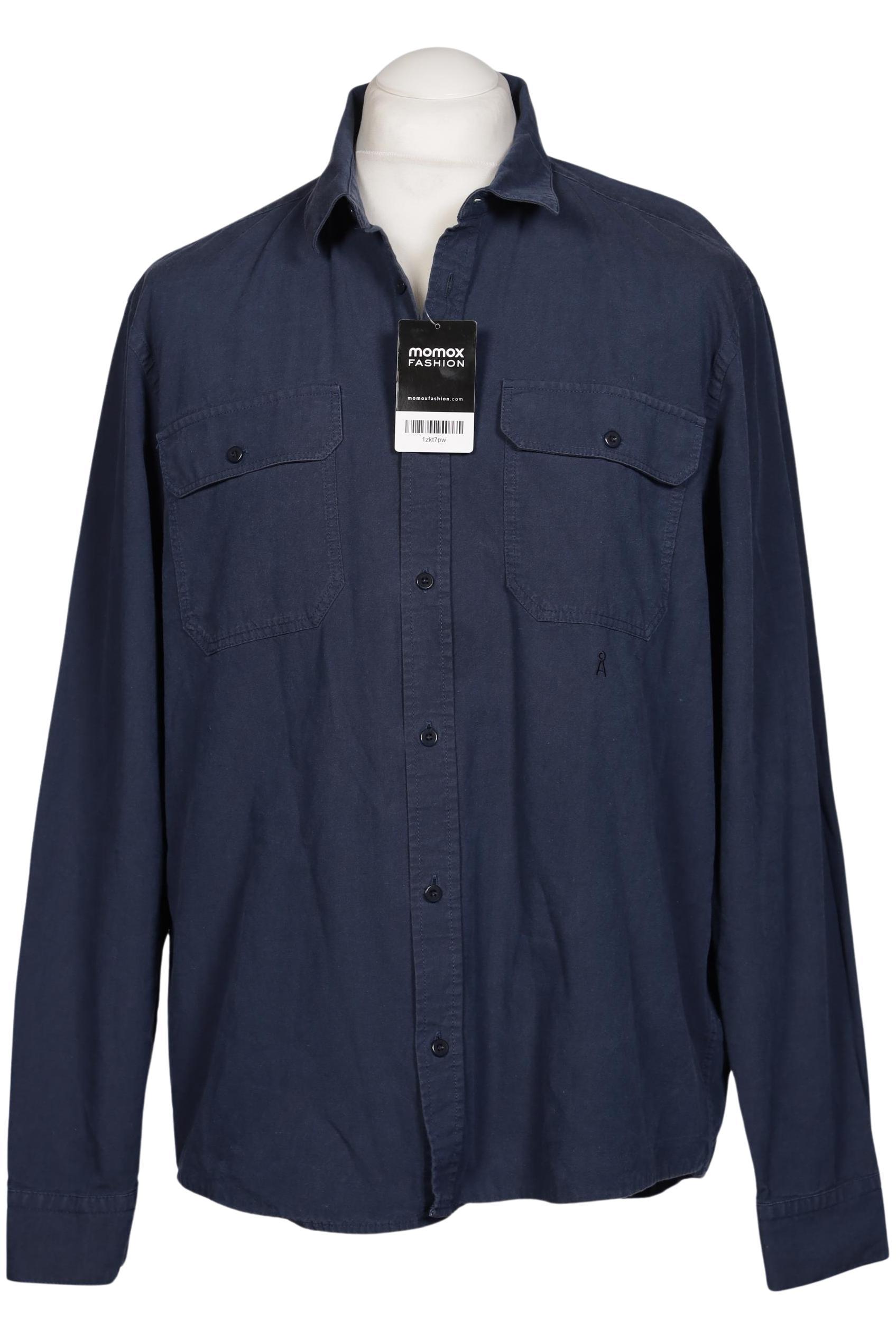 Thumbnail - Armedangels Herren Hemd, marineblau, Gr. 54