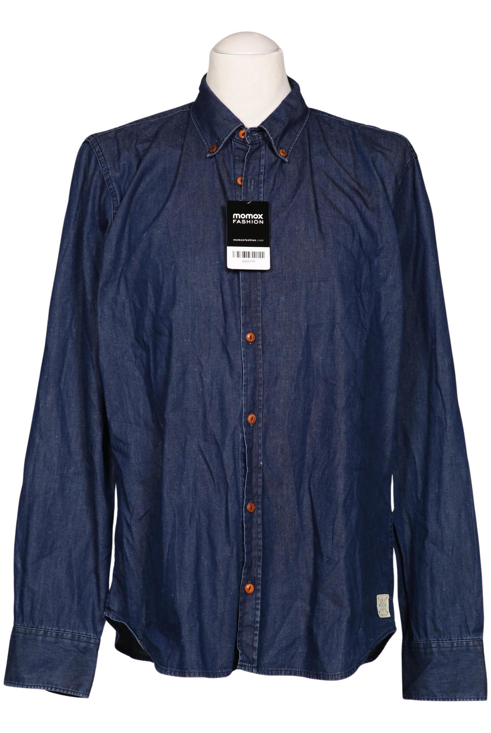 

Armedangels Herren Hemd, marineblau, Gr. 54