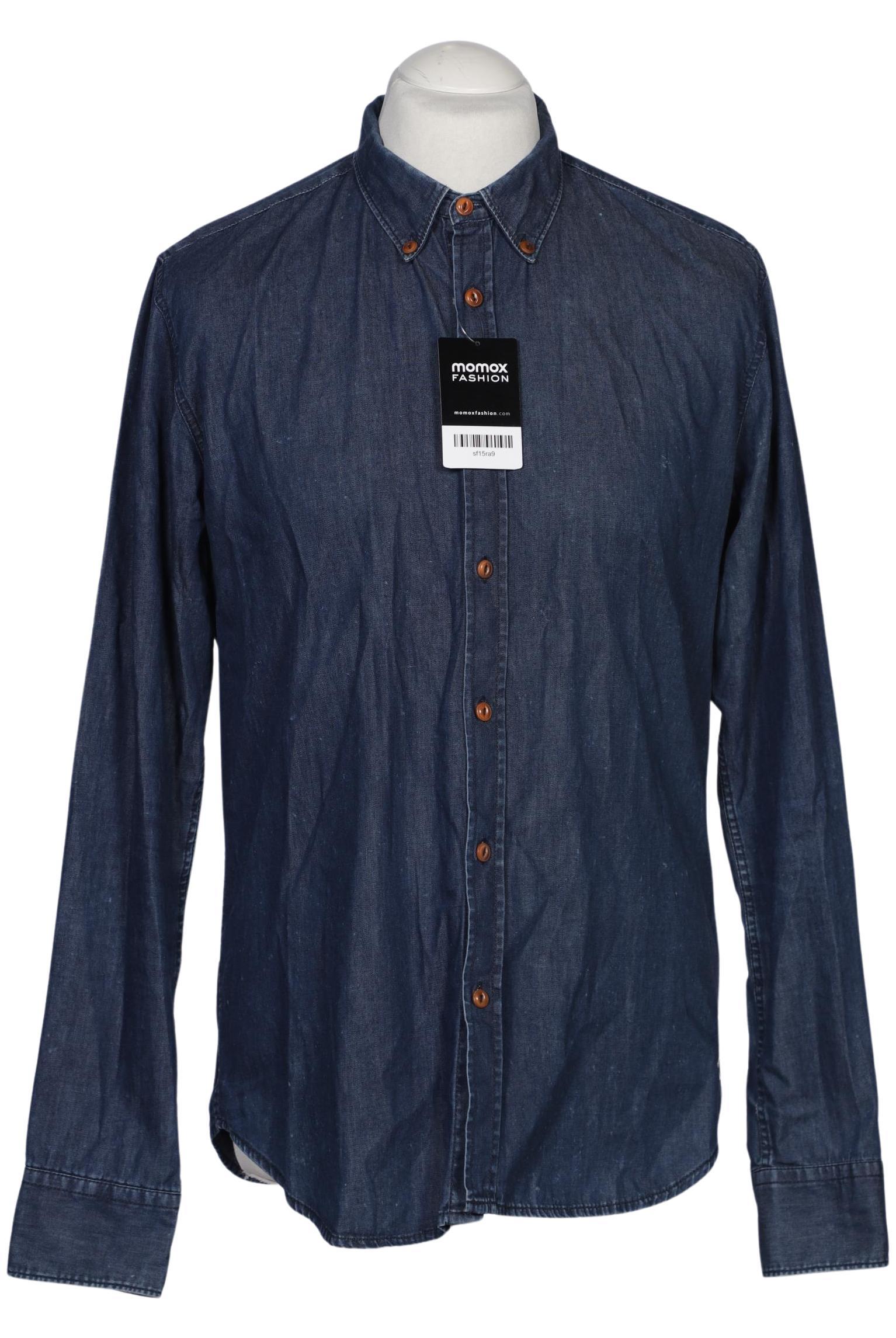 

Armedangels Herren Hemd, blau, Gr. 48