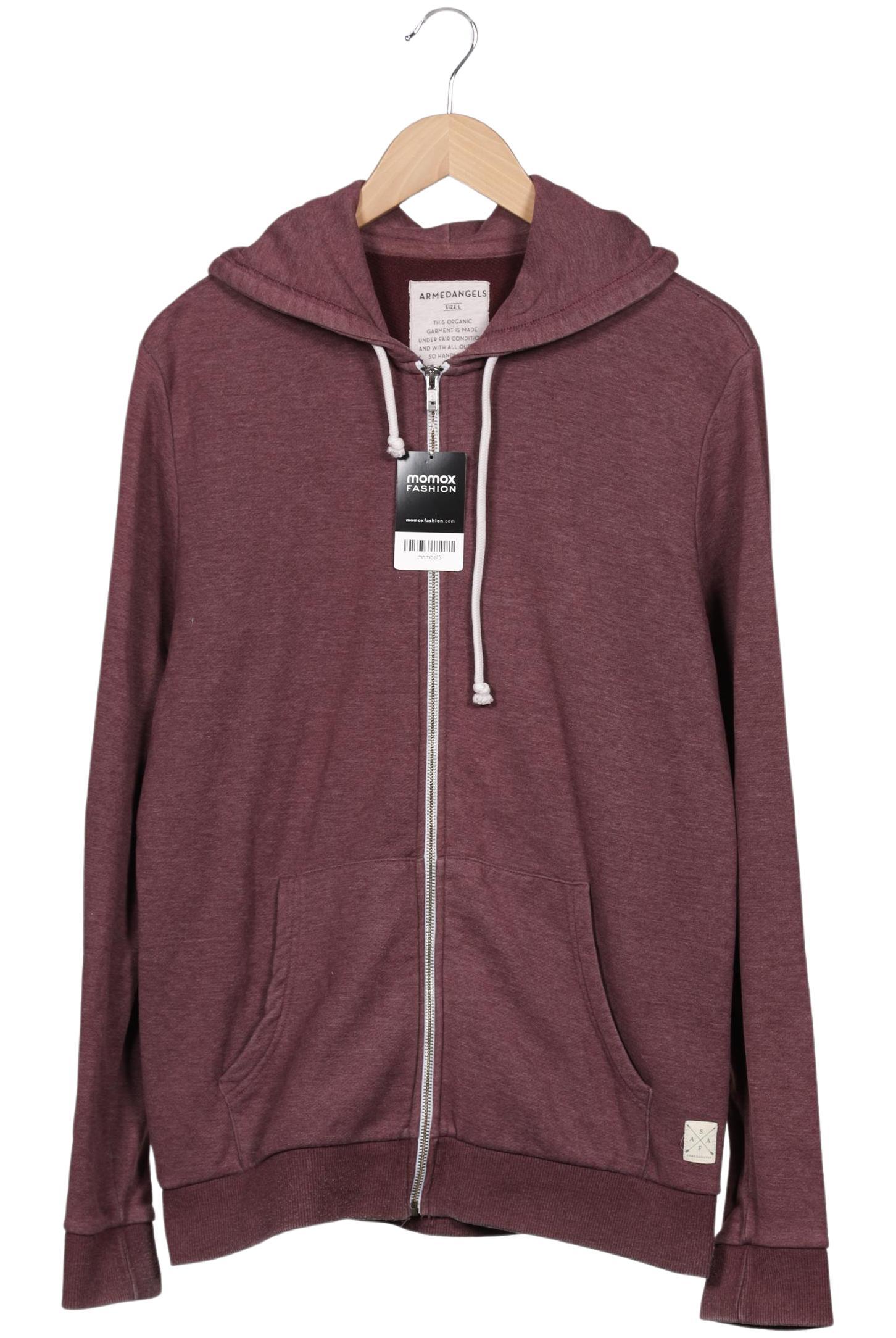 

Armedangels Herren Kapuzenpullover, bordeaux, Gr. 52