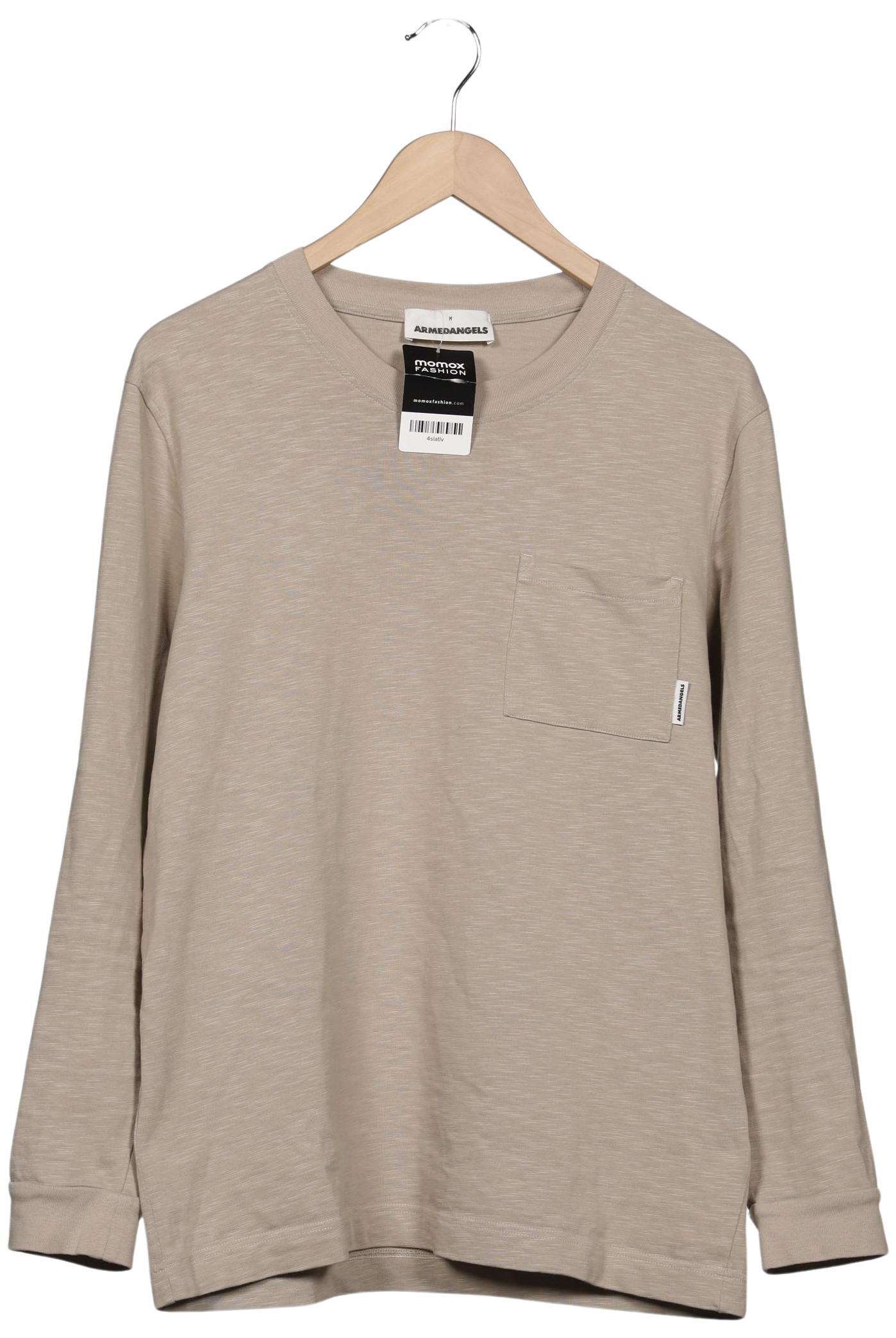 

Armedangels Herren Langarmshirt, beige, Gr. 48