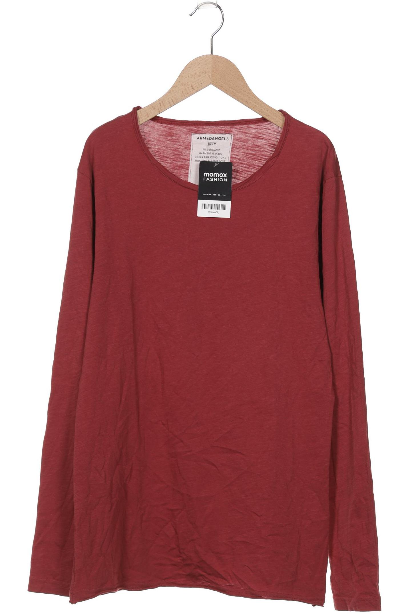 

Armedangels Herren Langarmshirt, bordeaux, Gr. 48