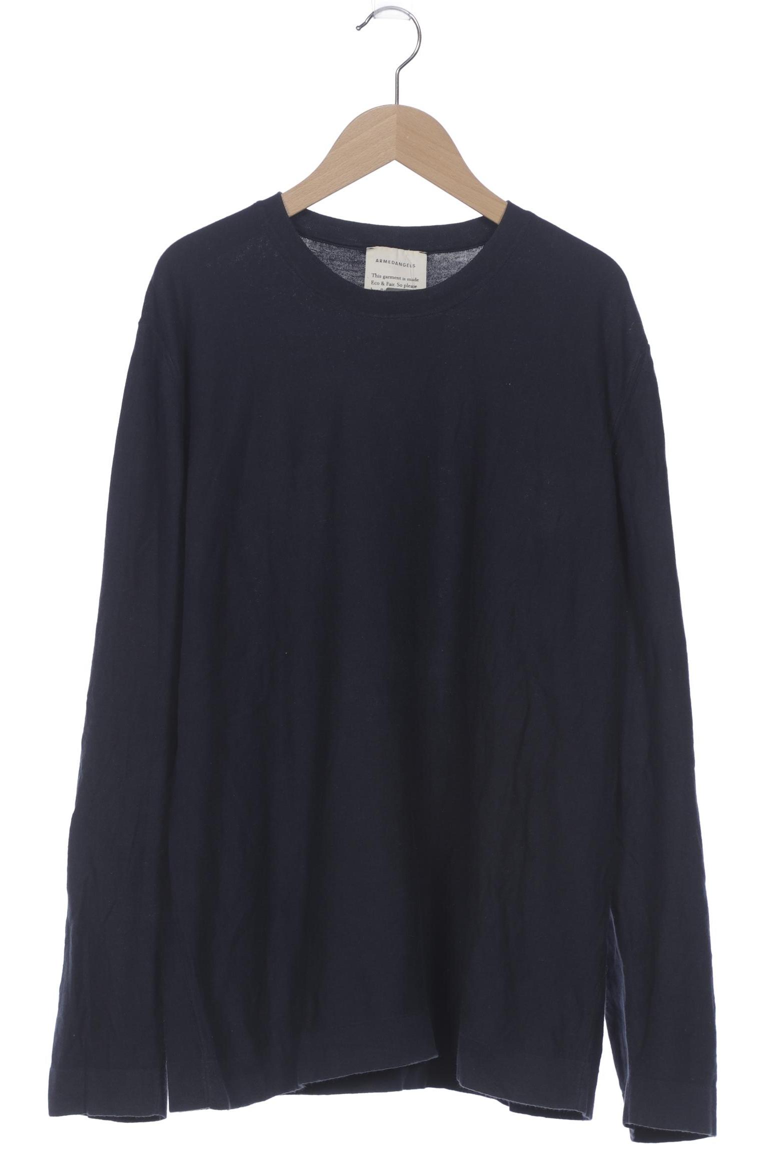 

Armedangels Herren Langarmshirt, marineblau, Gr. 52