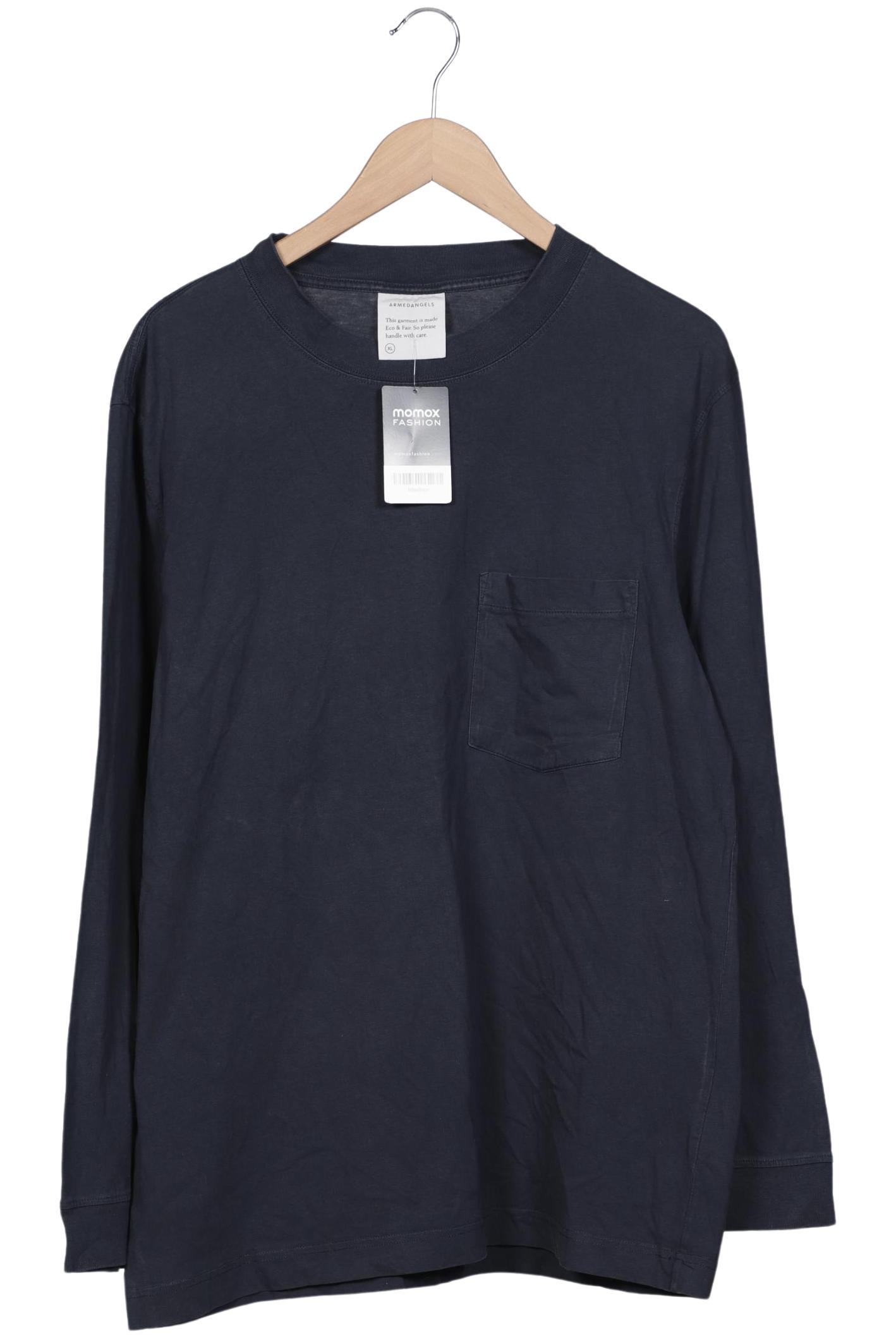 

Armedangels Herren Langarmshirt, marineblau, Gr. 54