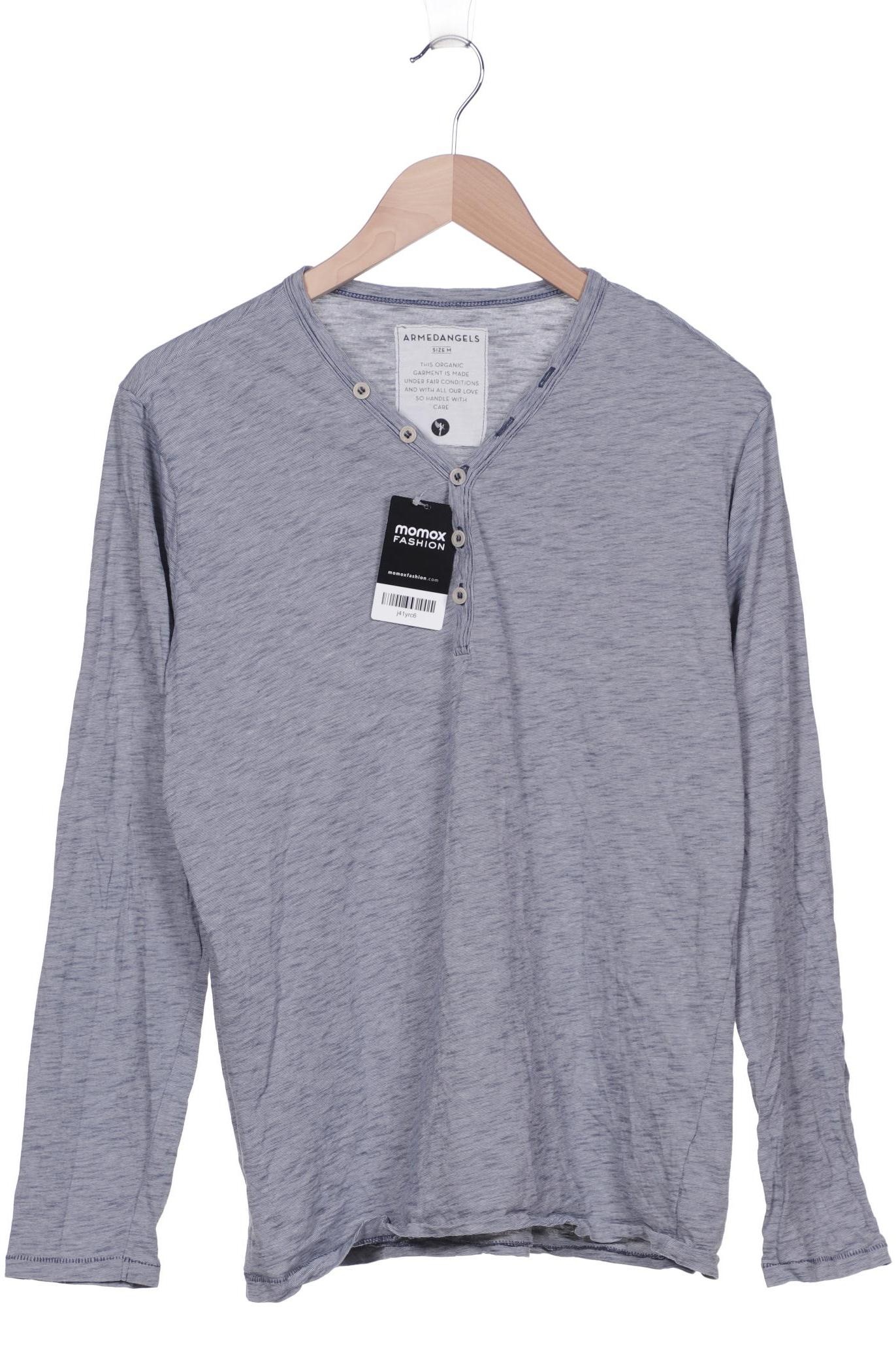 

ARMEDANGELS Herren Langarmshirt, blau