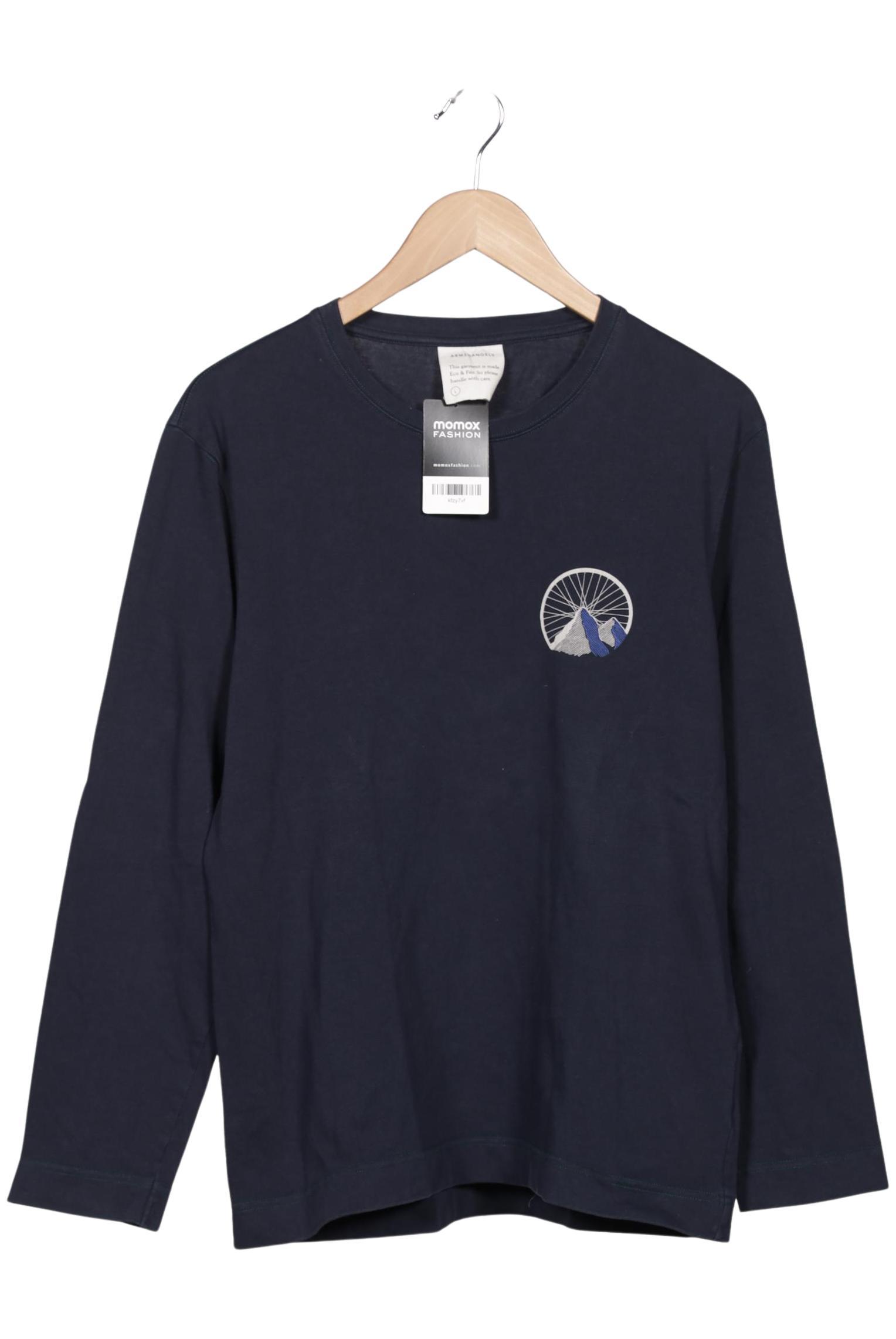 Thumbnail - Armedangels Herren Langarmshirt, marineblau, Gr. 50