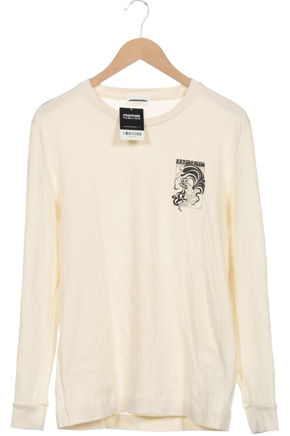 

Armedangels Herren Langarmshirt, cremeweiß, Gr. 48