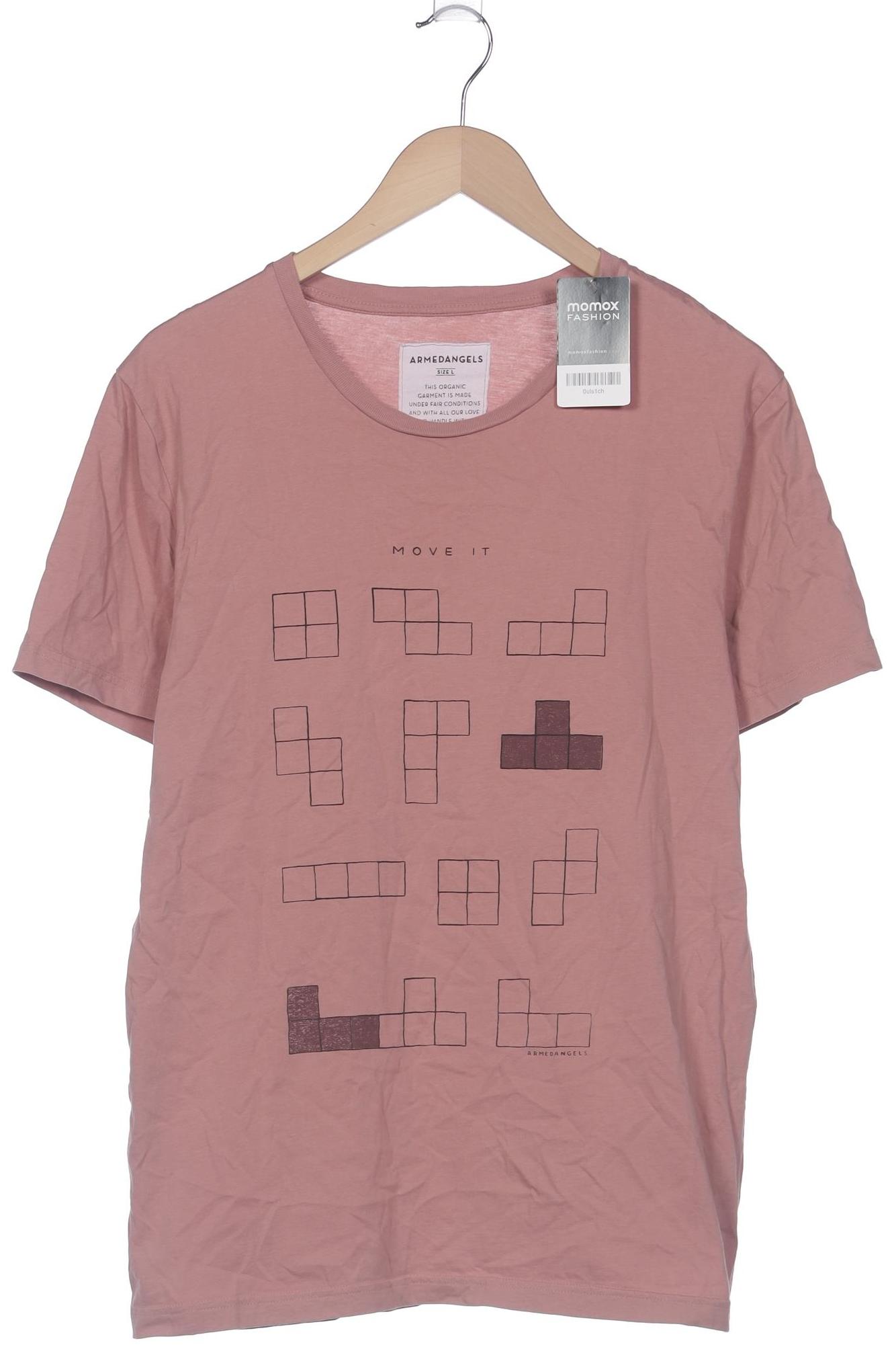 

Armedangels Herren T-Shirt, pink, Gr. 52