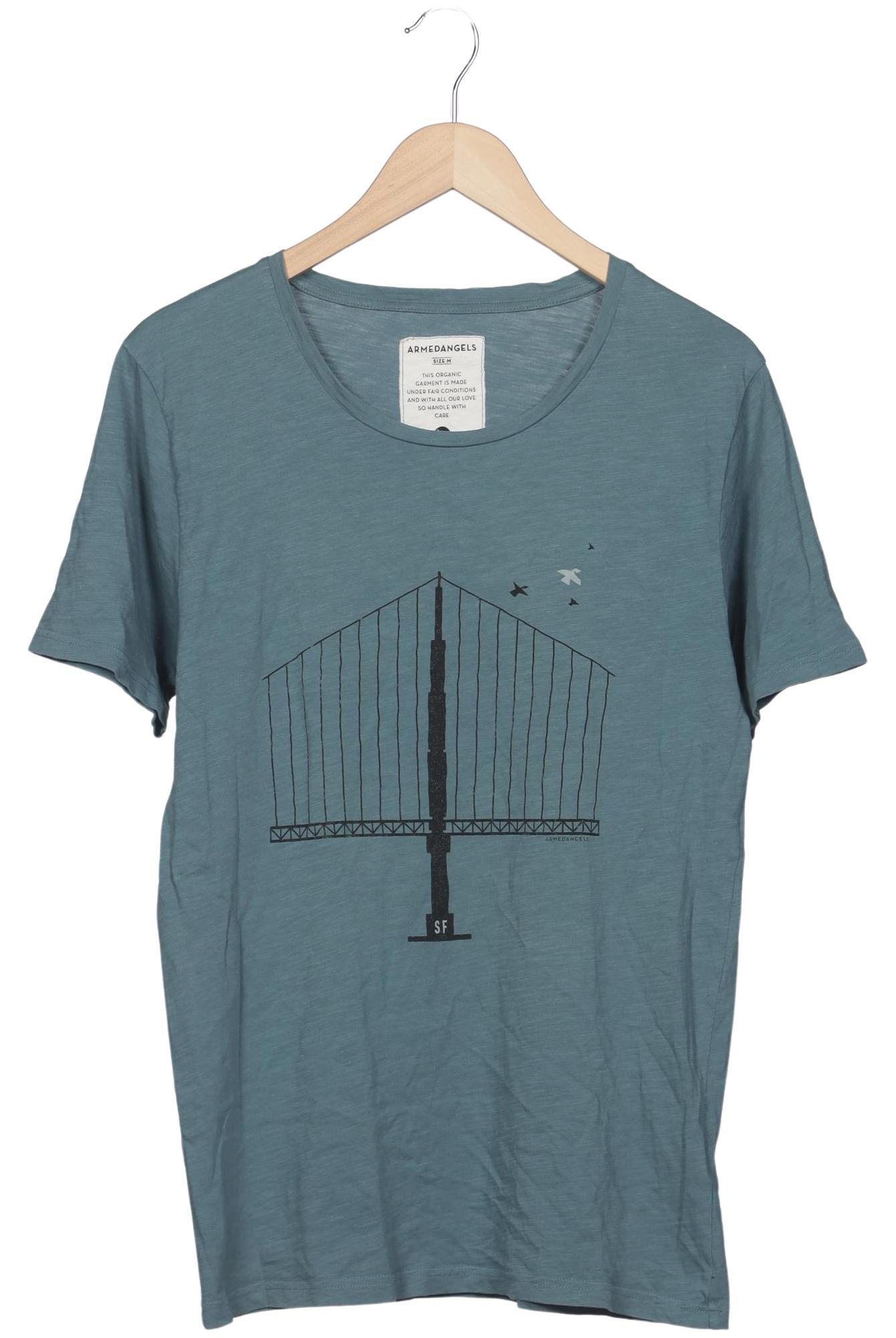 

Armedangels Herren T-Shirt, türkis, Gr. 48