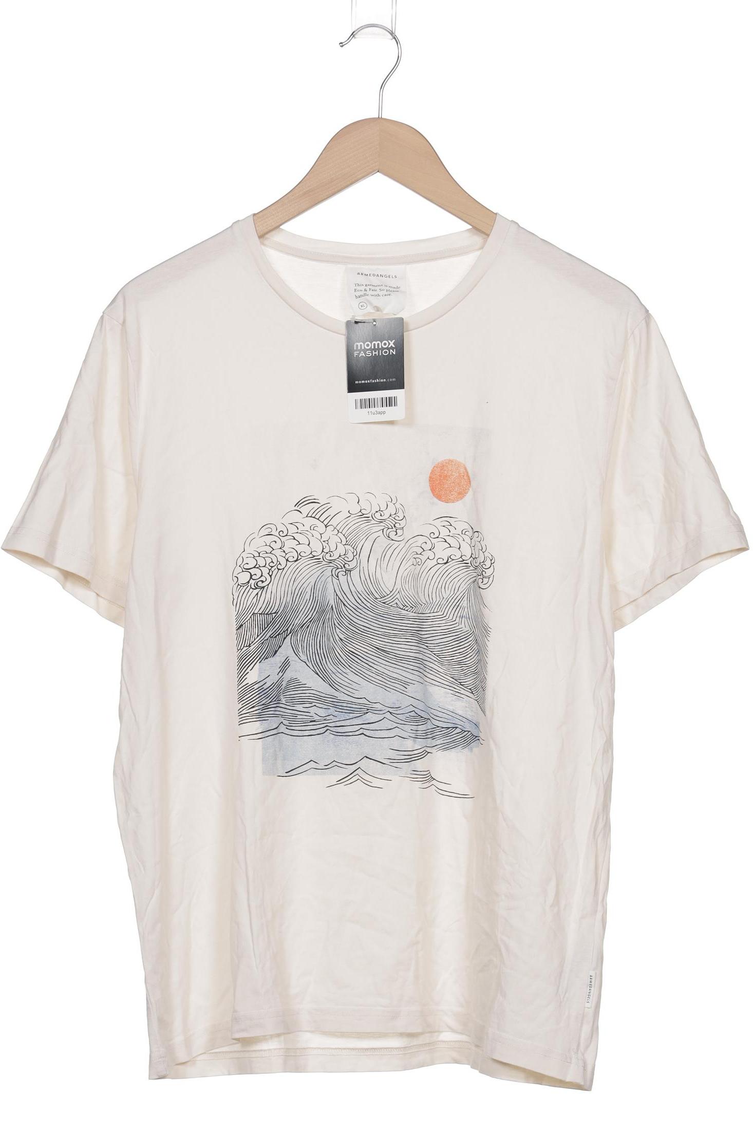 

Armedangels Herren T-Shirt, cremeweiß, Gr. 54
