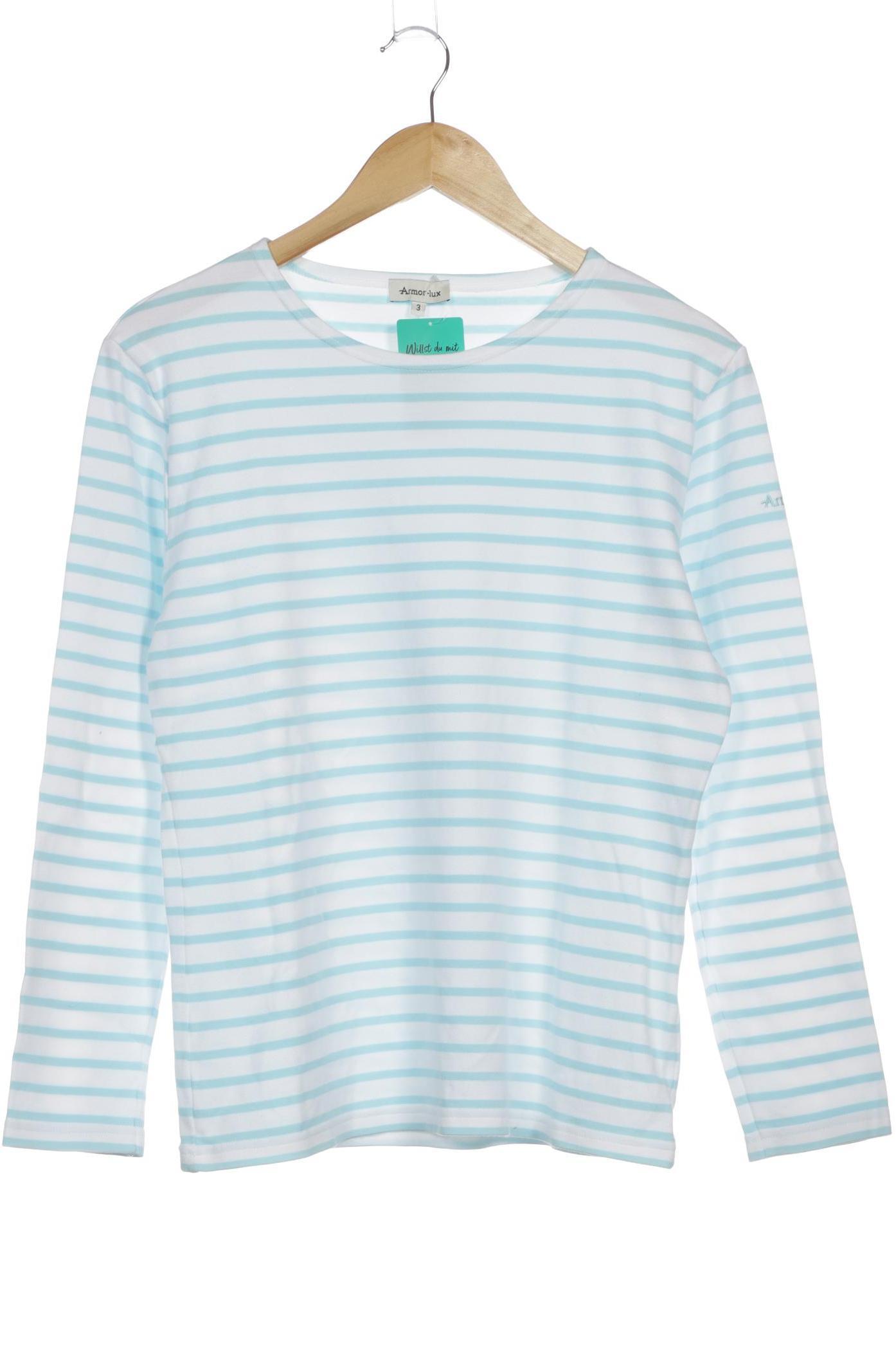 

Armor lux Damen Langarmshirt, blau, Gr.